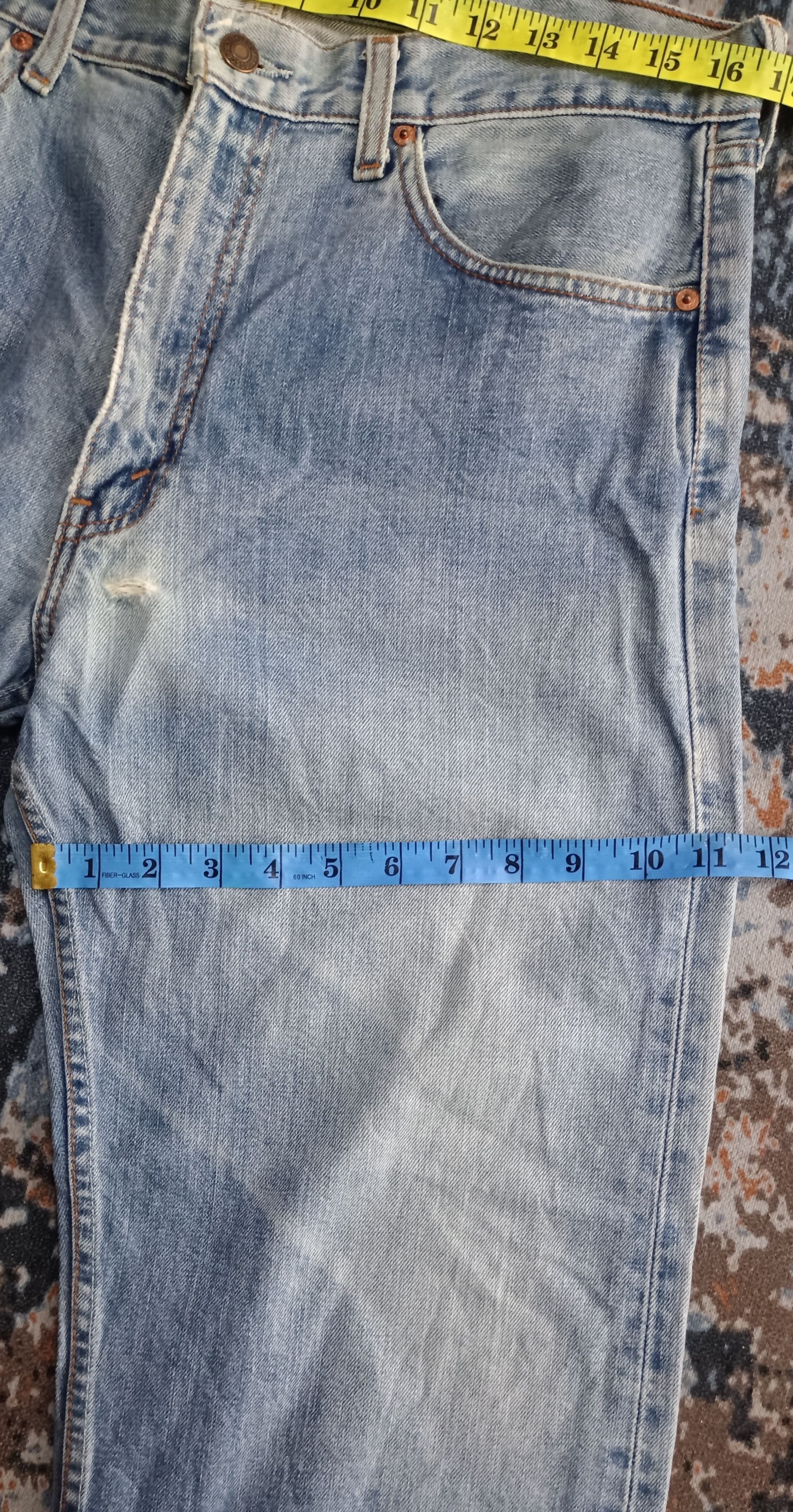 Levi's Vintage💥Levi's 512 ditressed Jeans Size US 38 / EU 54 - 18 Thumbnail