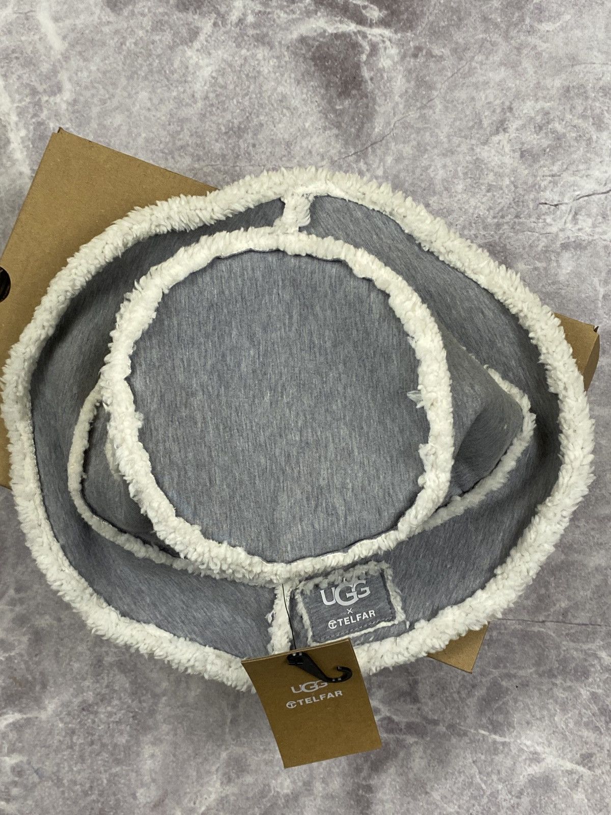 Telfar × Ugg Ugg x Telfar Grey Bucket Hat New Without Tag Size ONE SIZE - 11 Thumbnail