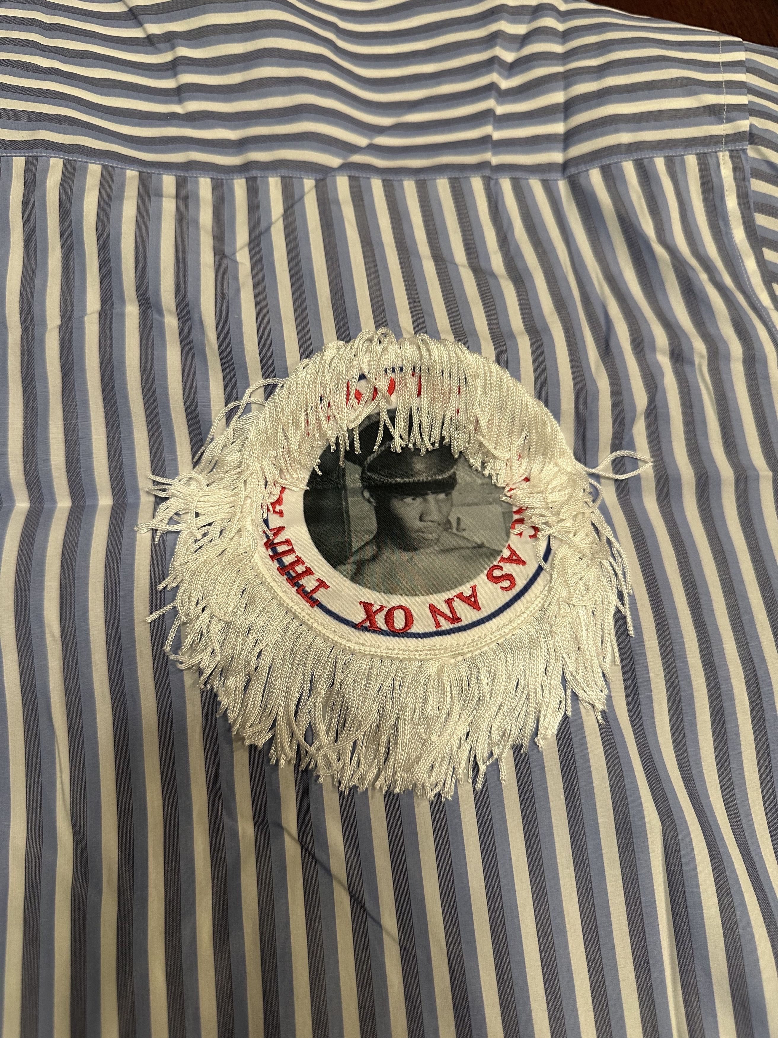 Martine Rose Striped Shock Cord Shirt Size US M / EU 48-50 / 2 - 5 Thumbnail