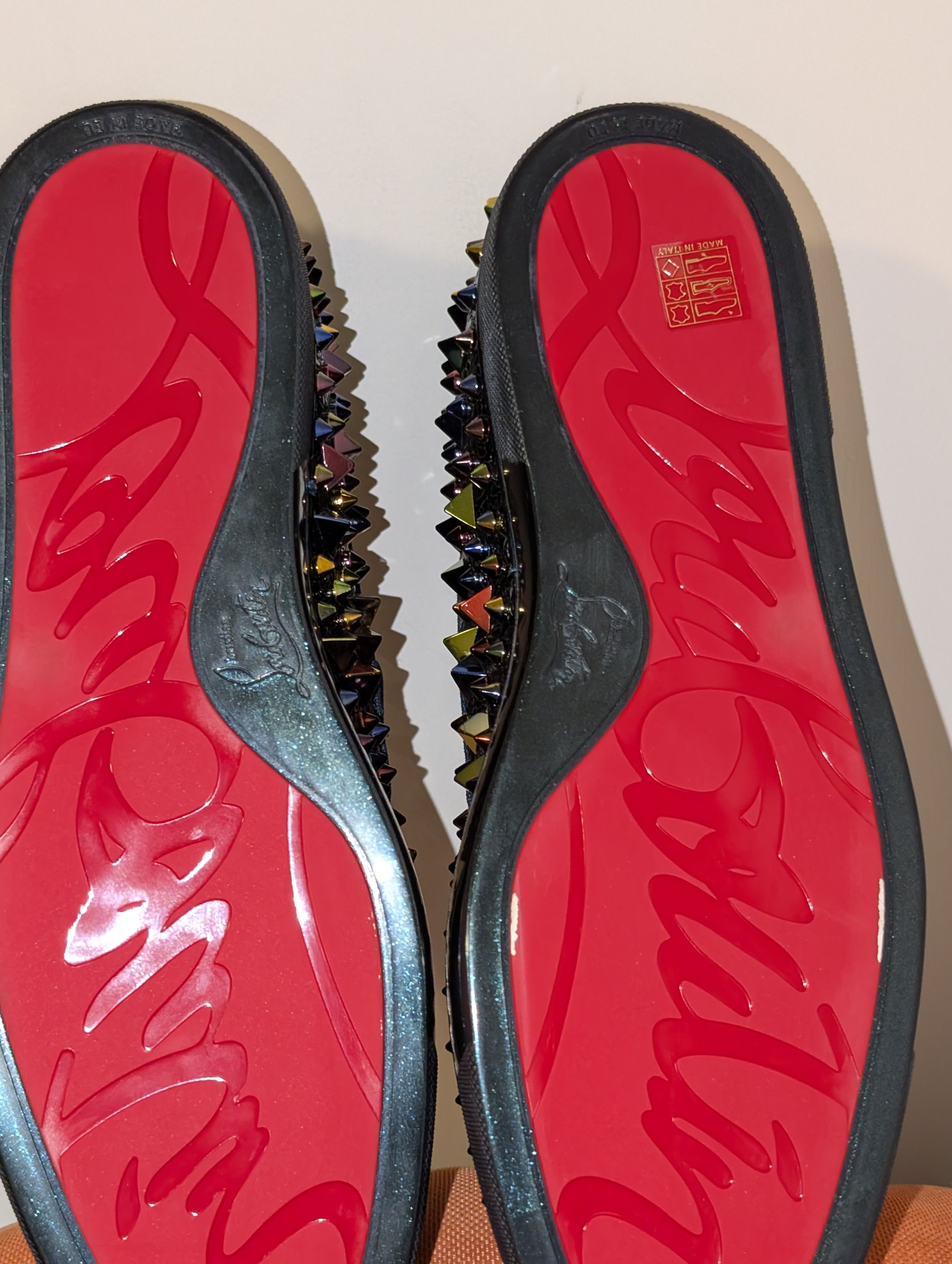 Christian Louboutin Christian Louboutin Roller Boat Pik Pik Flat Sneakers Size US 9.5 / EU 42-43 - 11 Thumbnail