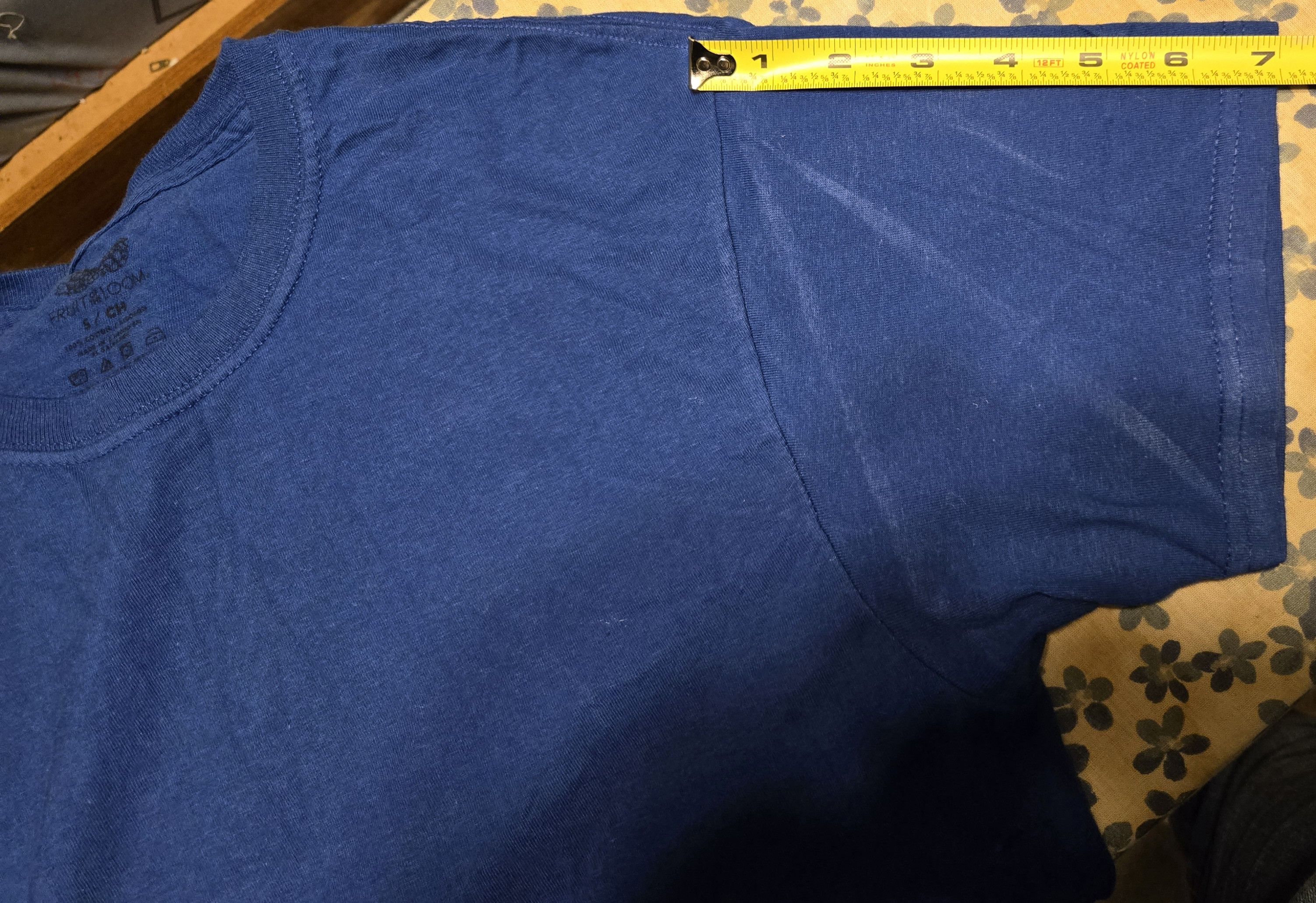 Fruit Of The Loom Fruit of the Loom Blue T-Shirt Size US S / EU 44-46 / 1 - 7 Thumbnail