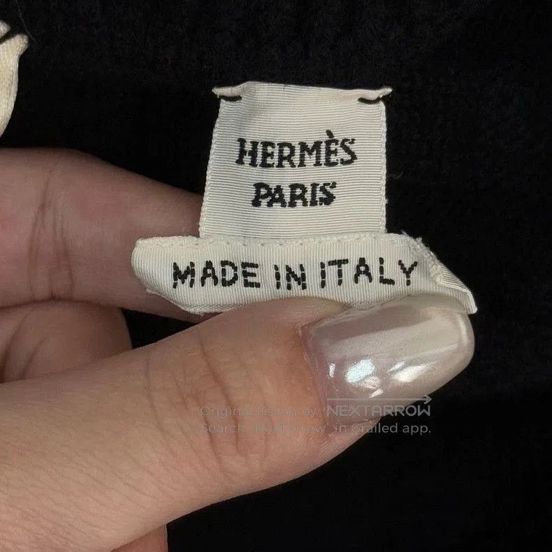 Hermes Hermes Black Hooded Wool Zip Cardigan. Size US S / EU 44-46 / 1 - 5 Thumbnail