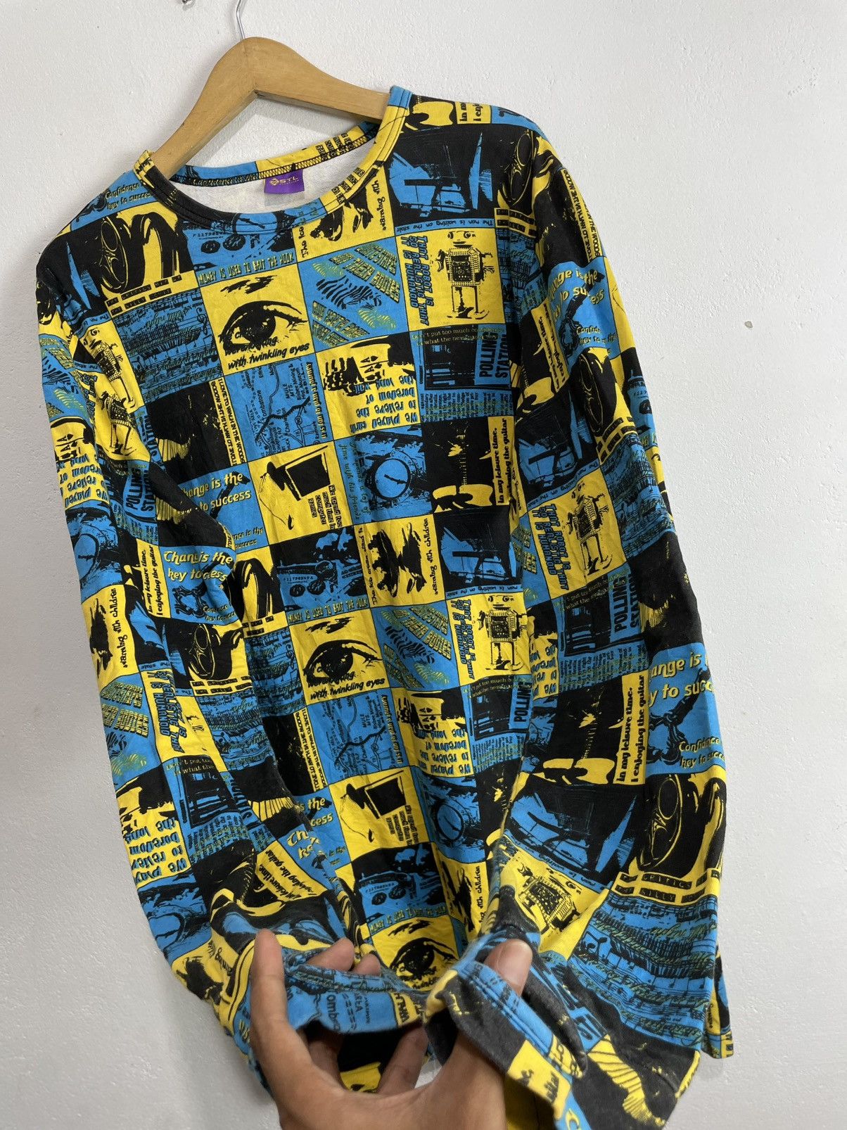 Hysteric Glamour Evolution Poem LongSleeve y2k style Size US M / EU 48-50 / 2 - 3 Thumbnail