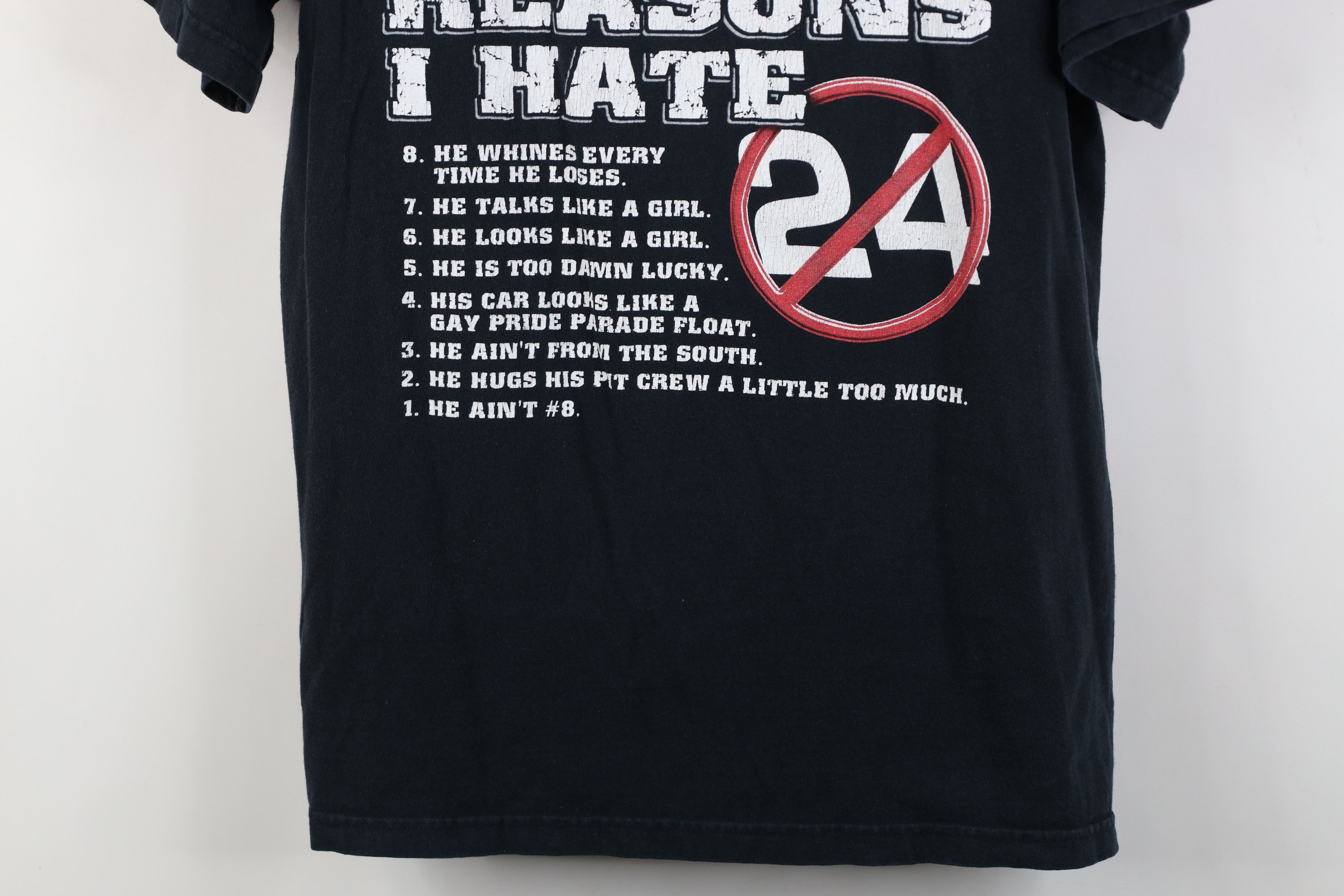 Vintage Vintage Reasons I Hate Jeff Gordon Dale Earnhardt Jr T-Shirt Size US XL / EU 56 / 4 - 3 Thumbnail
