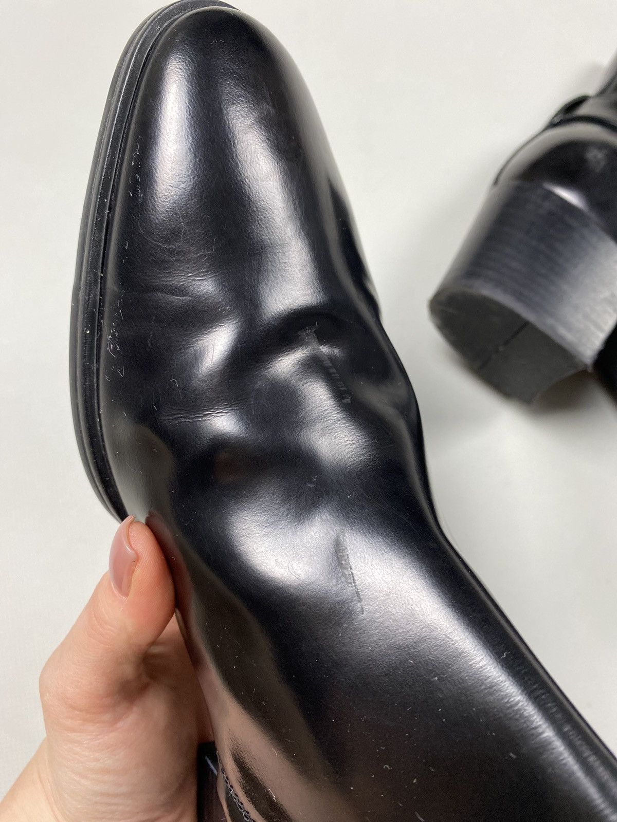 Tod's Tods ladies leather heeled boots shoes size 39 Size US 9 / IT 39 - 19 Thumbnail