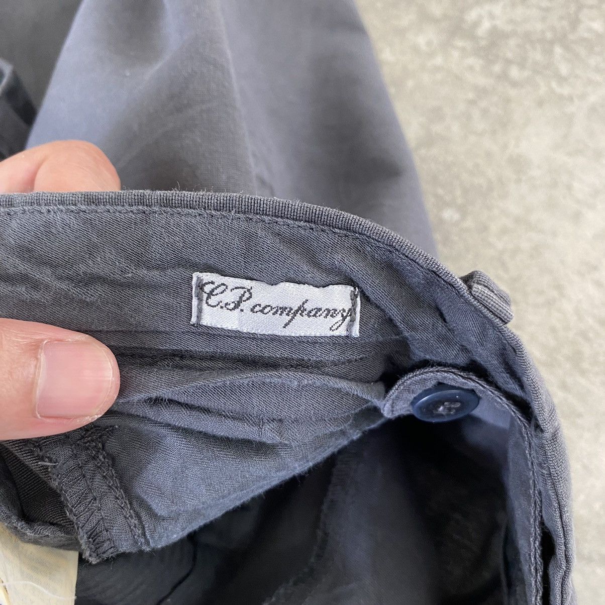 C.P. Company Vintage C.P. Company Trousers Pants Black Size US 29 - 14 Thumbnail