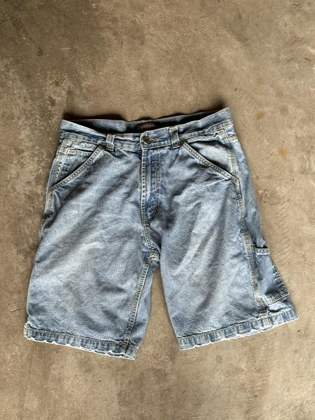 Steve And Barrys Vintage Steve & Barrys Shorts Mens 32 Denim Carpenter Jorts Size US 32 / EU 48 - 1 Thumbnail