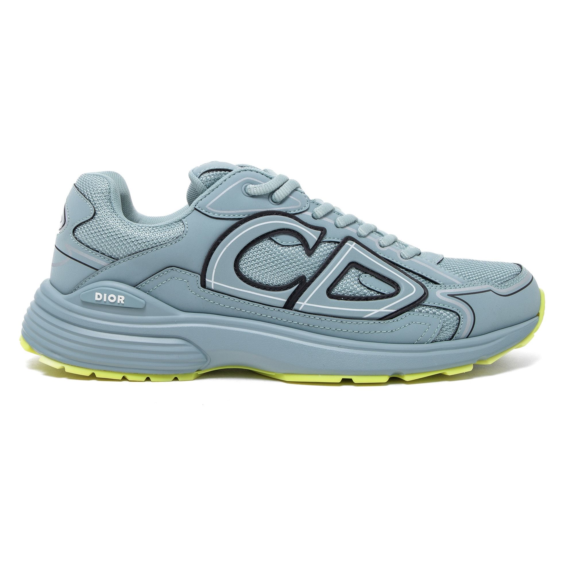 Dior Dior B30 Trainer Light Blue Yellow Size US 9 / EU 42 - 1 Thumbnail