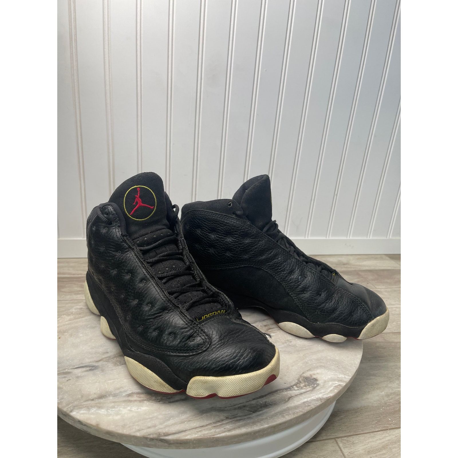 Nike Air Jordan 13 OG Playoffs 98 Black True Red 136002-061 Nike Size US 9 / EU 42 - 9 Thumbnail
