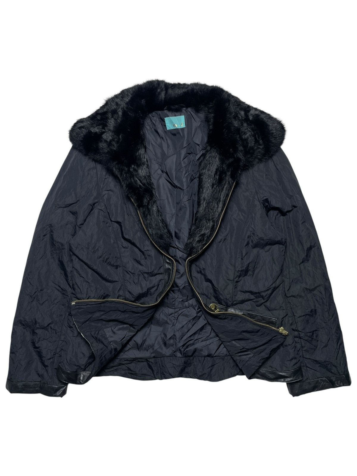 If Six Was Nine 2000’s Re.C - Vkei Style Fur Collar Jacket Size US M / EU 48-50 / 2 - 2 Thumbnail