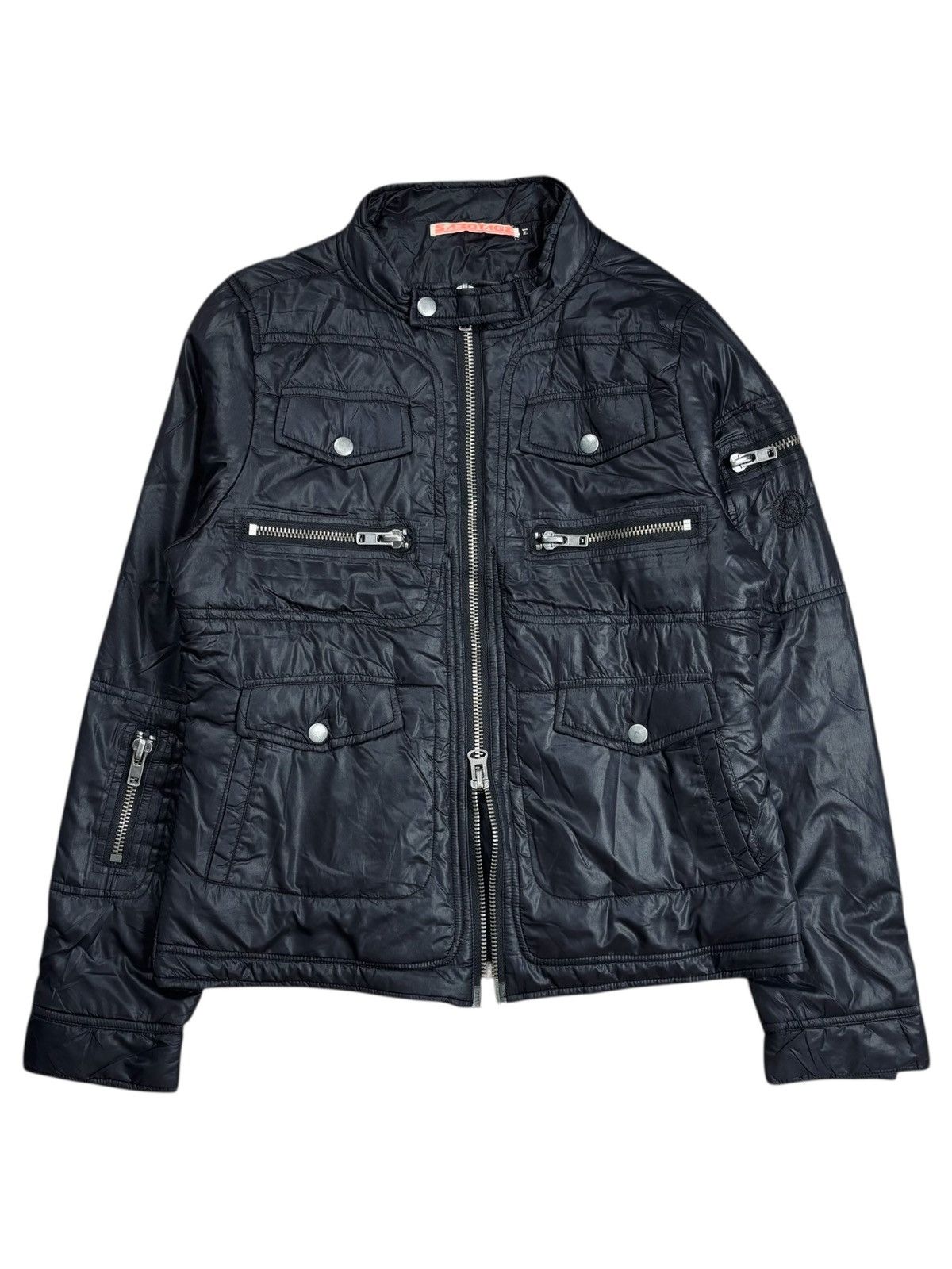 Ekam 2000s Sabotage - Vkei Style Rider Jacket Size US M / EU 48-50 / 2 - 1 Thumbnail