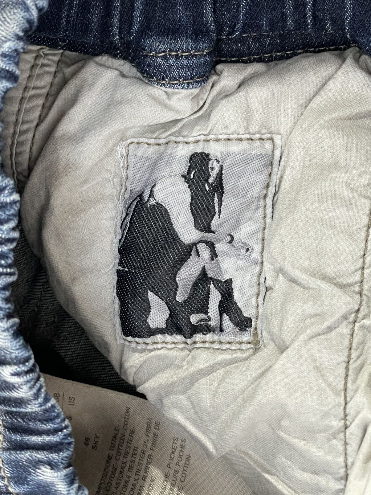 Rick Owens Drkshdw (NEW) FW24 Sky Double Cargo Jumbo Bela Denim Size US 33 - 9 Thumbnail