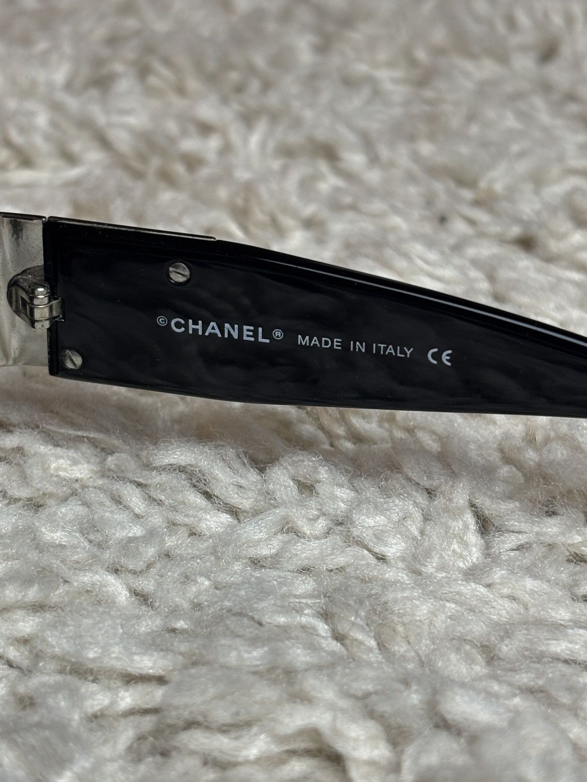 Chanel Chanel Vintage Y2K Rimless Swarovski Rhinestone Sunglasses Size ONE SIZE - 11 Thumbnail