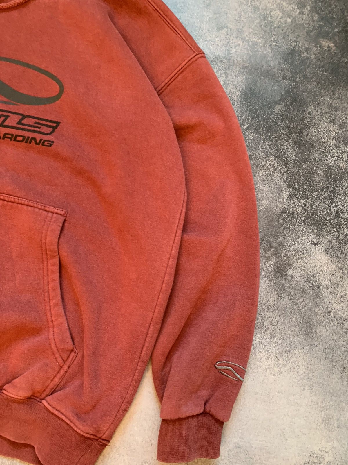 Vans × Vintage Crazy Vintage OG Vans Logo Skateboards Boxy Hoodie Size XS / US 0-2 / IT 36-38 - 4 Thumbnail