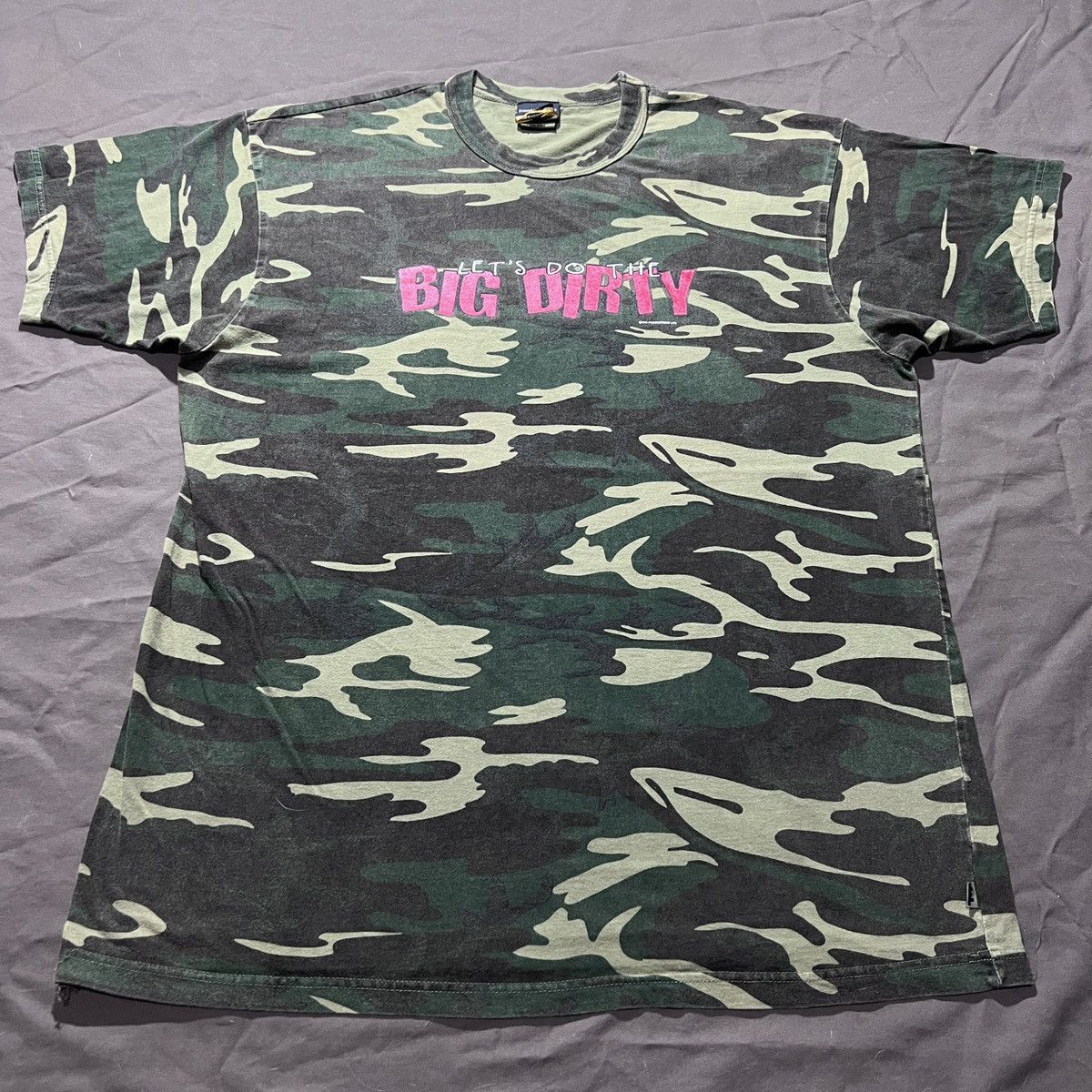 Vintage Vintage Y2K Trailer Park Boys Promo Movie Tee 2XL Camo Size US XXL / EU 58 / 5 - 2 Thumbnail