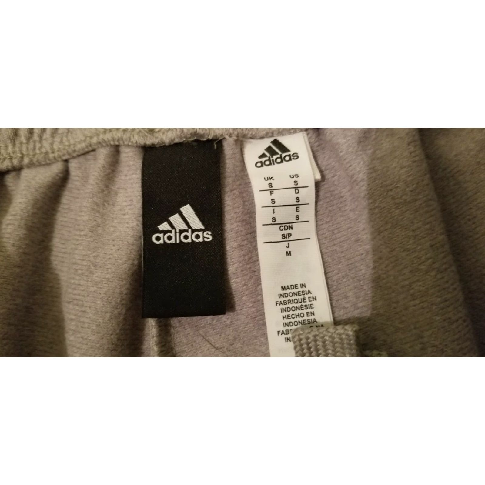 Adidas adidas Pants Mens S Small Grey Gray Athletic Gym Workout 26x30 Size US 29 - 4 Thumbnail