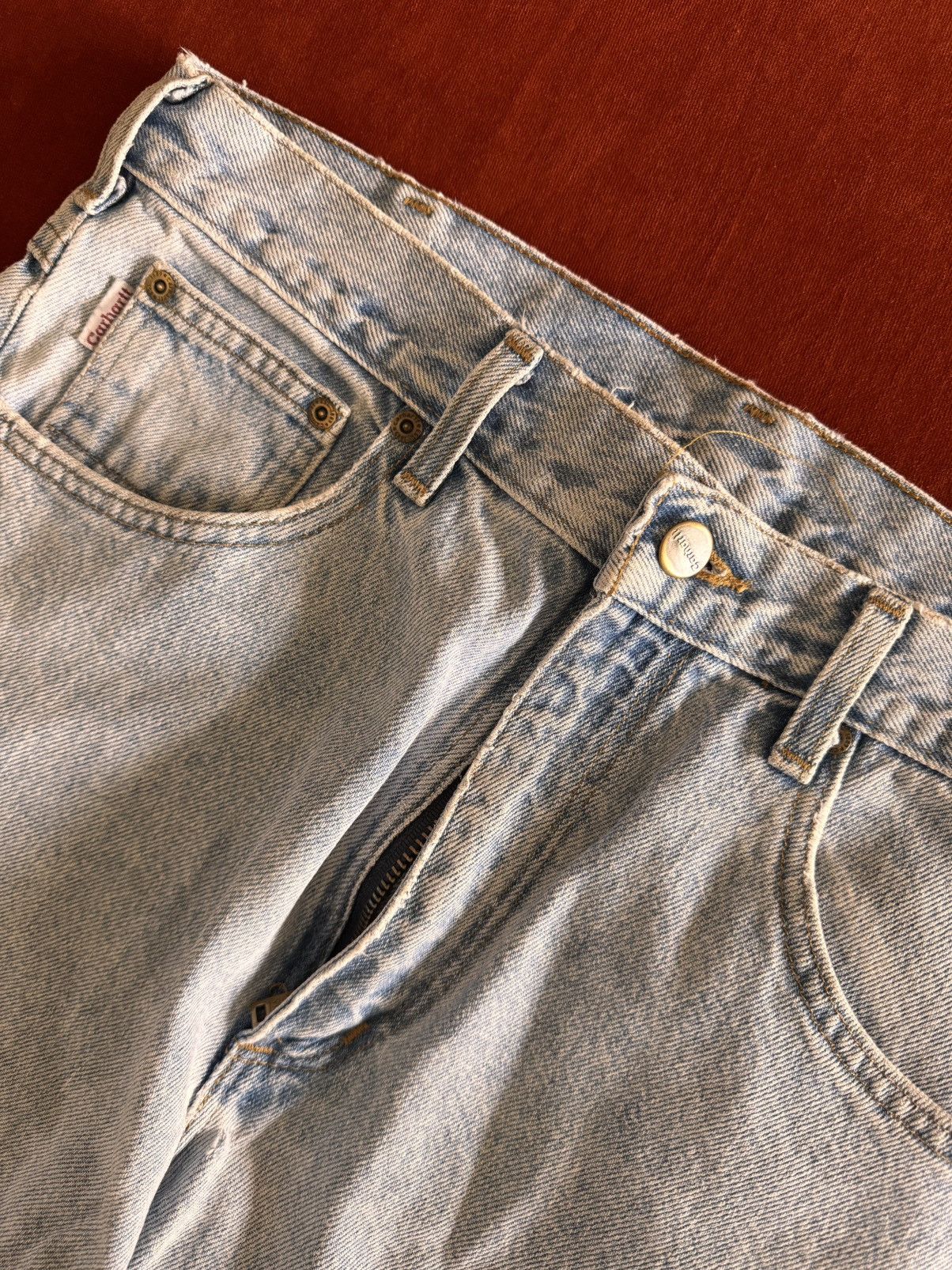 Carhartt Vintage Carhartt Denim Size US 33 - 4 Thumbnail
