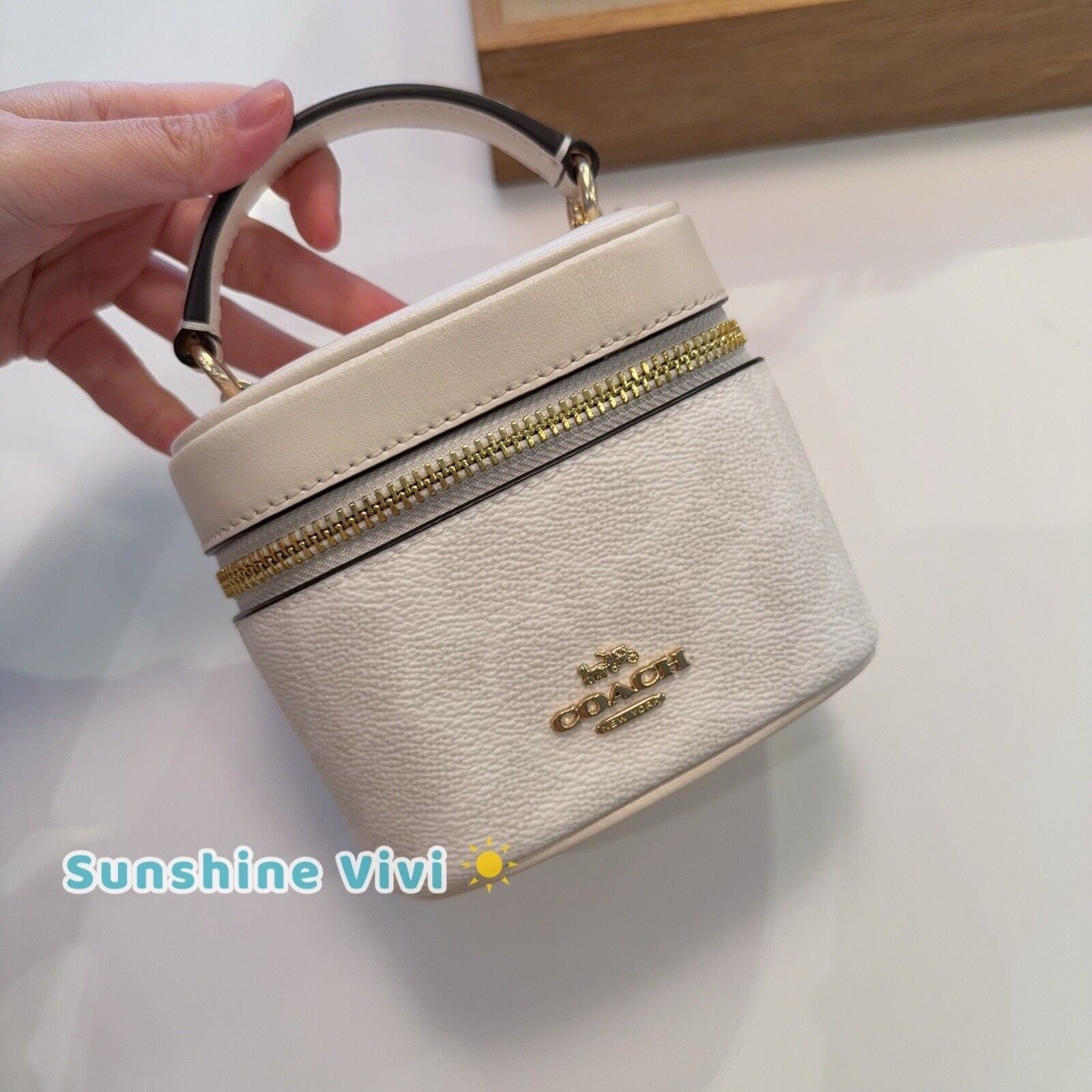 Coach NWT Coach Ava Crossbody Bag Canvas CY732 White /Chalk Size ONE SIZE - 1 Thumbnail