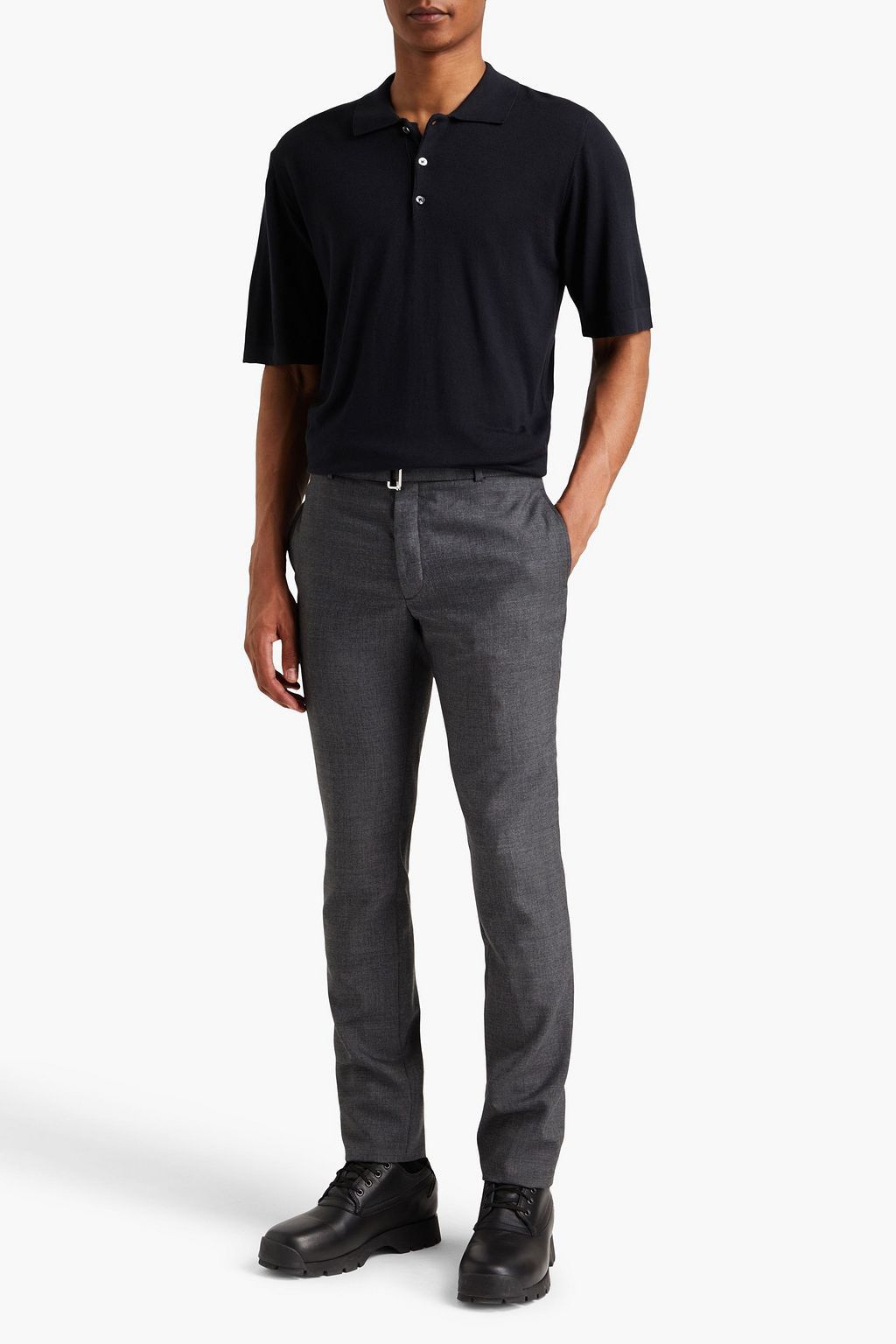 Officine Generale Officine Genéralé 100% Virgin Wool Grey Paul Pant (unworn) Size US 30 / EU 46 - 1 Thumbnail