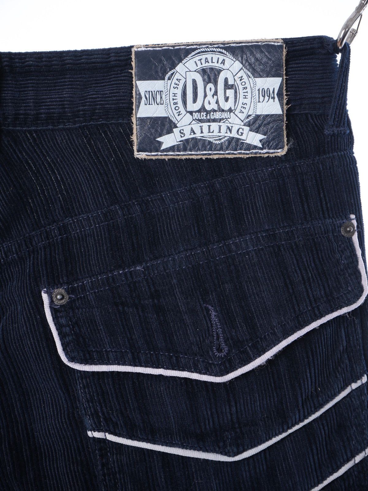 Dolce & Gabbana Dolce Gabbana Vintage Archive Corduroy Pants 32 Size US 32 / EU 48 - 3 Thumbnail