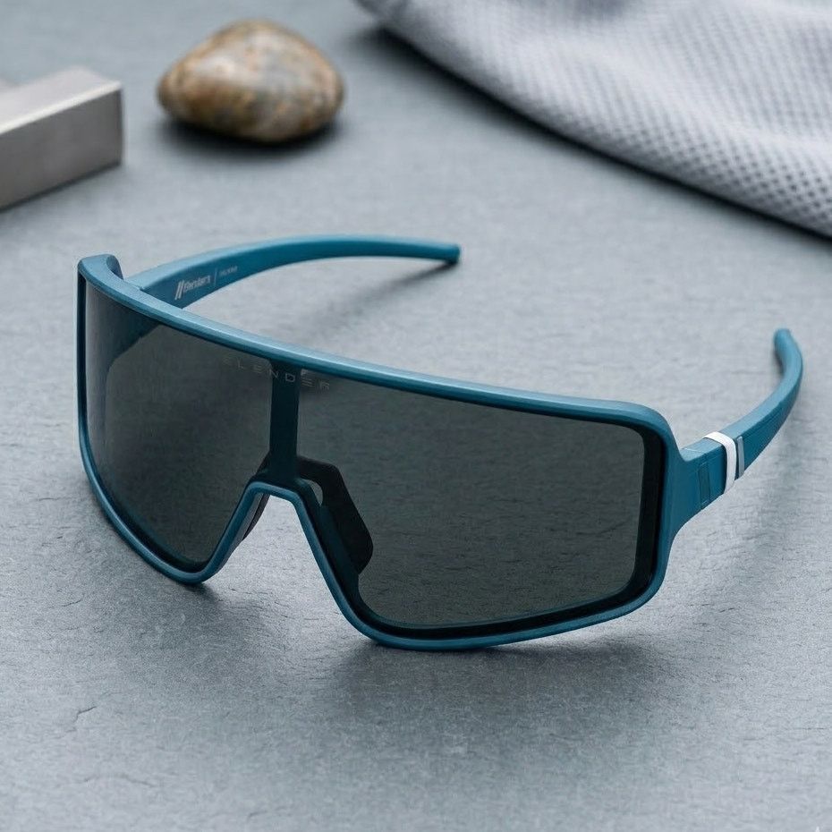 Blends Blenders Eyewear Eclipse Shield Polarized Sunglasses Size ONE SIZE - 5 Thumbnail