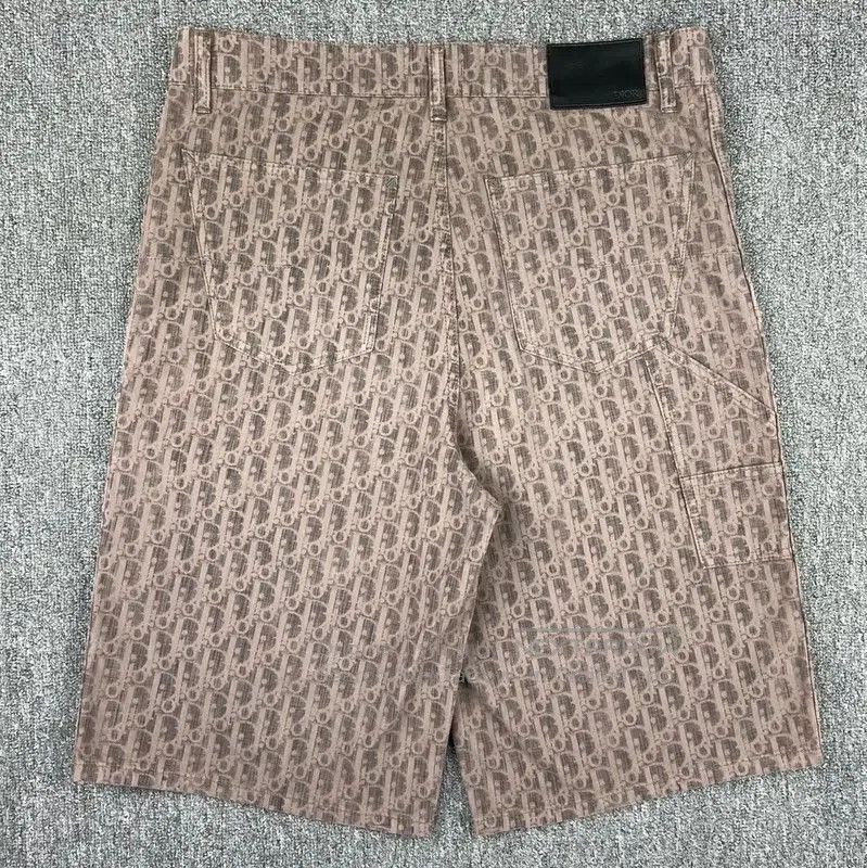 Dior Dior Burgundy Cotton Women's Shorts . Size 22" - 2 Thumbnail