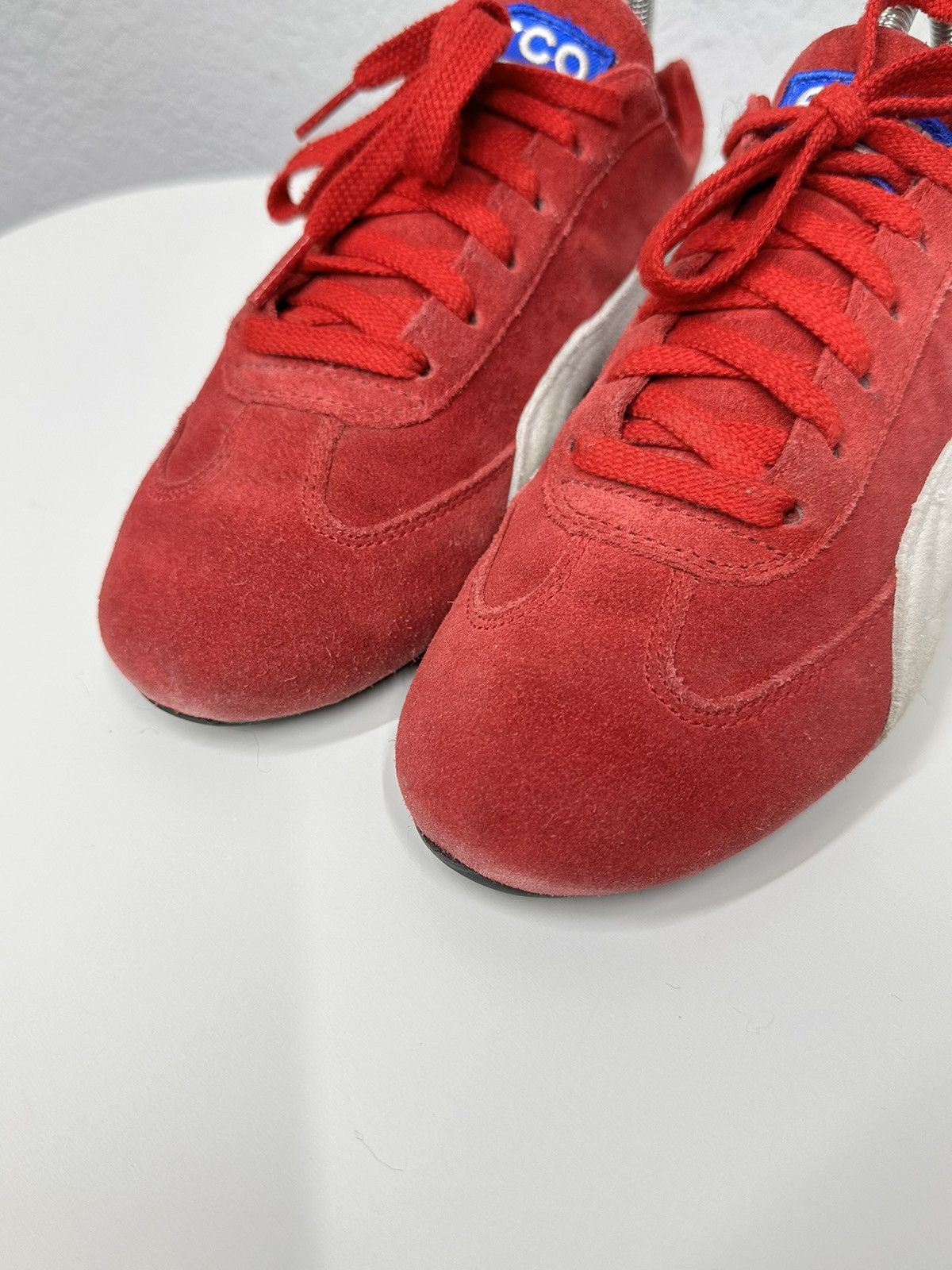 Puma Vintage Sneakers Puma Speed Y2K Avantgarde Red Balenciaga Size US 9 / IT 39 - 9 Thumbnail
