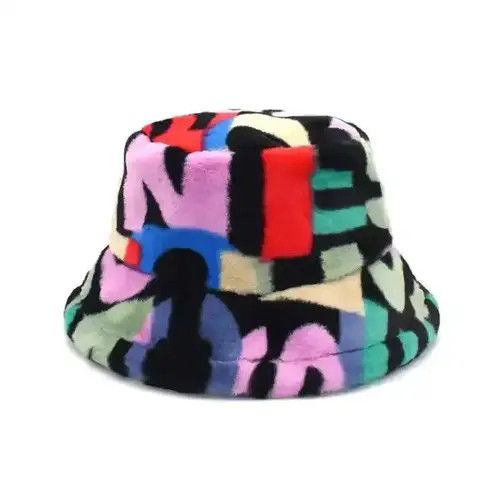 Other Vintage Faux Fur Panama Bucket Hats Size ONE SIZE - 1 Thumbnail