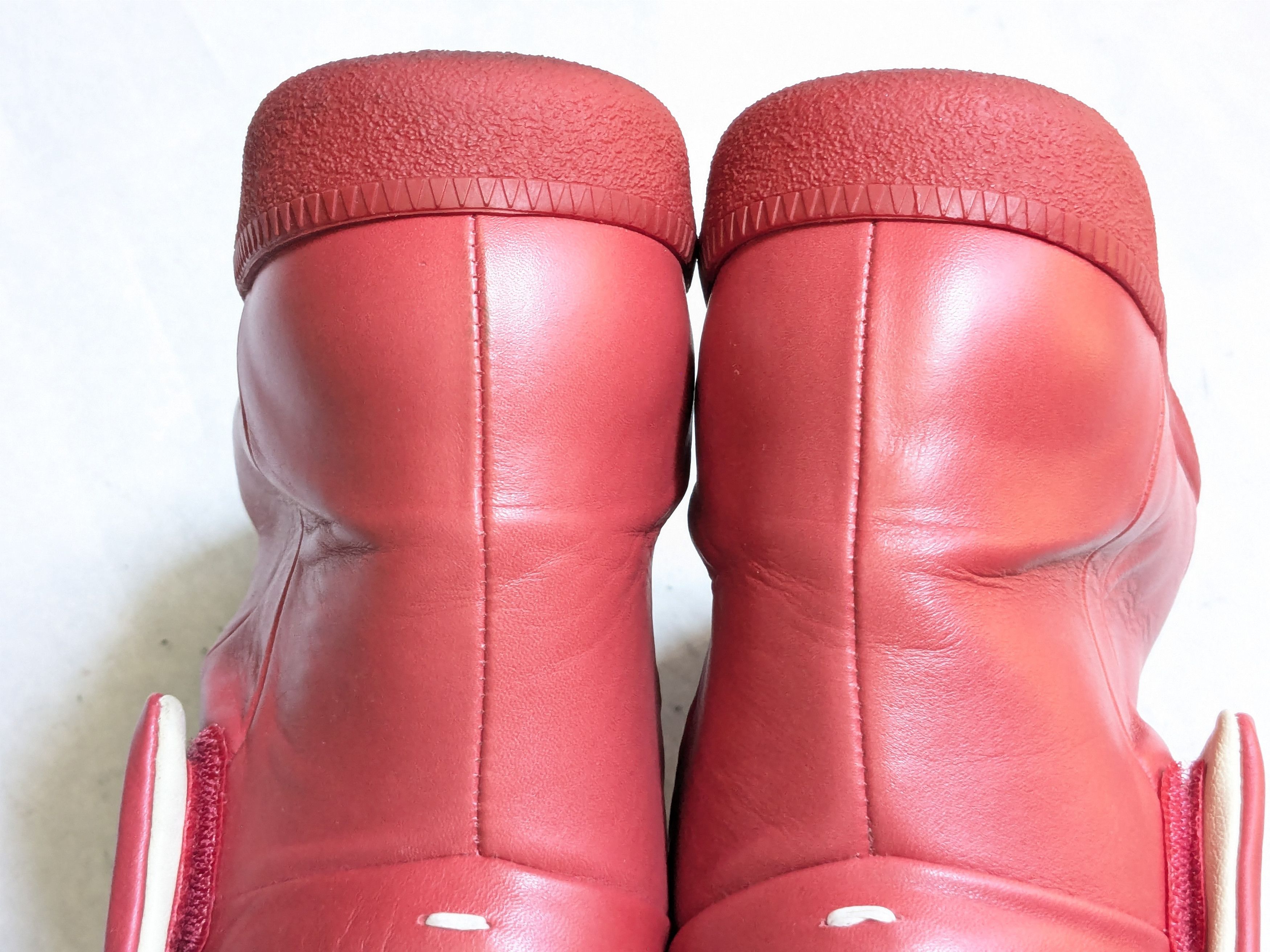 Maison Margiela Maison Margiela Future Sneakers Red 10 43 High Tops Leather Size US 10 / EU 43 - 17 Thumbnail