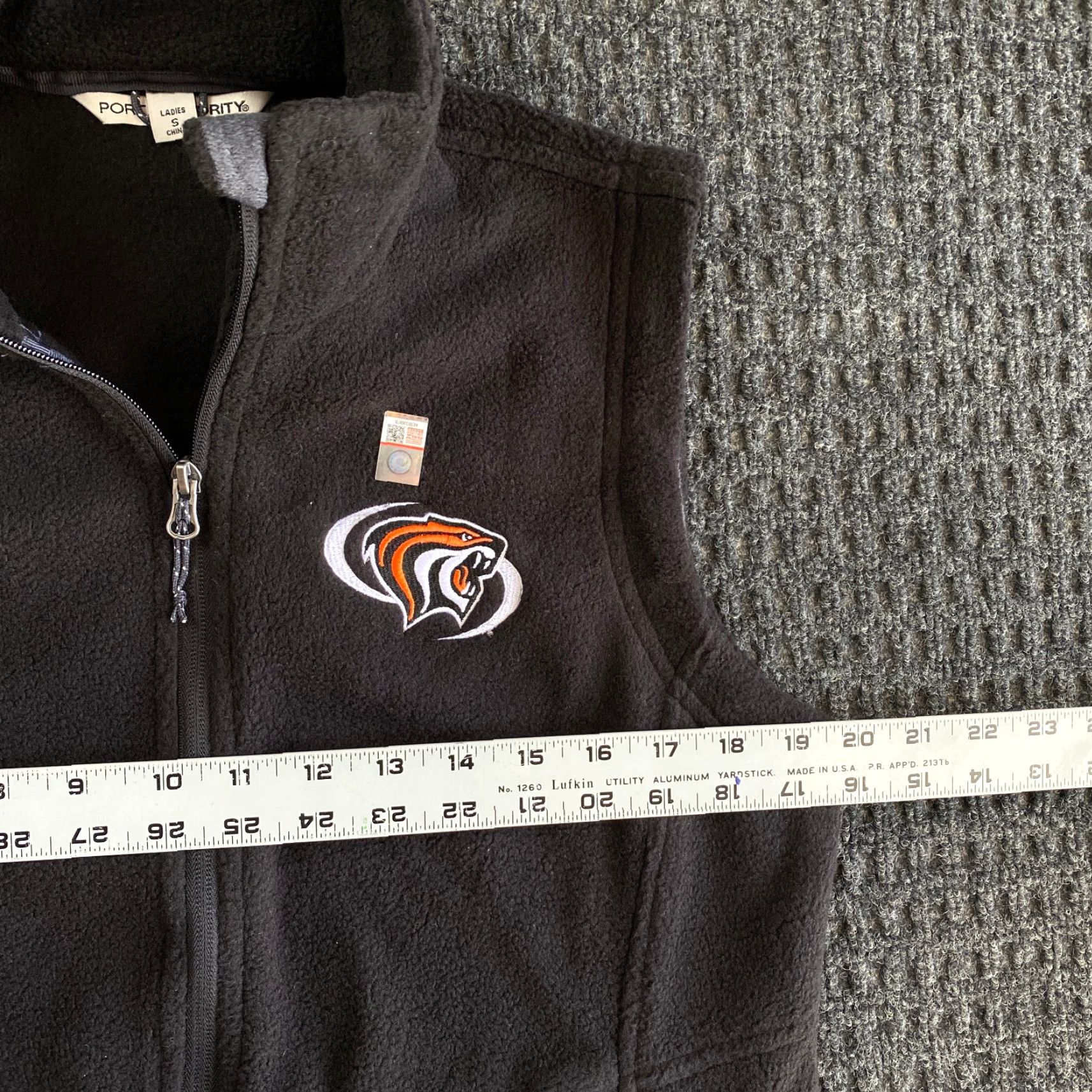 Port Authority Port Authority Women’s Vest S Black Fleece University UOP NEW Womens Size S / US 4 / IT 40 - 7 Thumbnail
