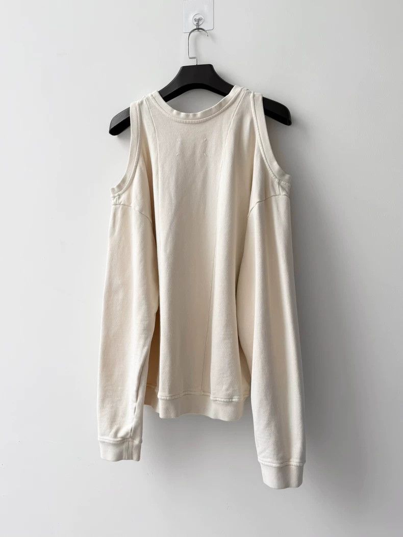 Maison Margiela Maison Margiela Deconstructed sweatshirt with off-shoulder Size S / US 4 / IT 40 - 3 Thumbnail