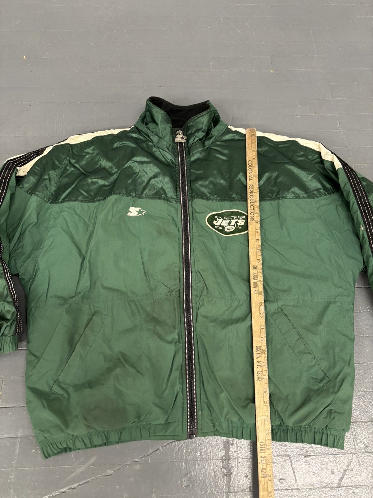 Pro Line × Starter × Vintage Vintage 90s pro line starter NY Jets jacket Size US XXL / EU 58 / 5 - 6 Thumbnail