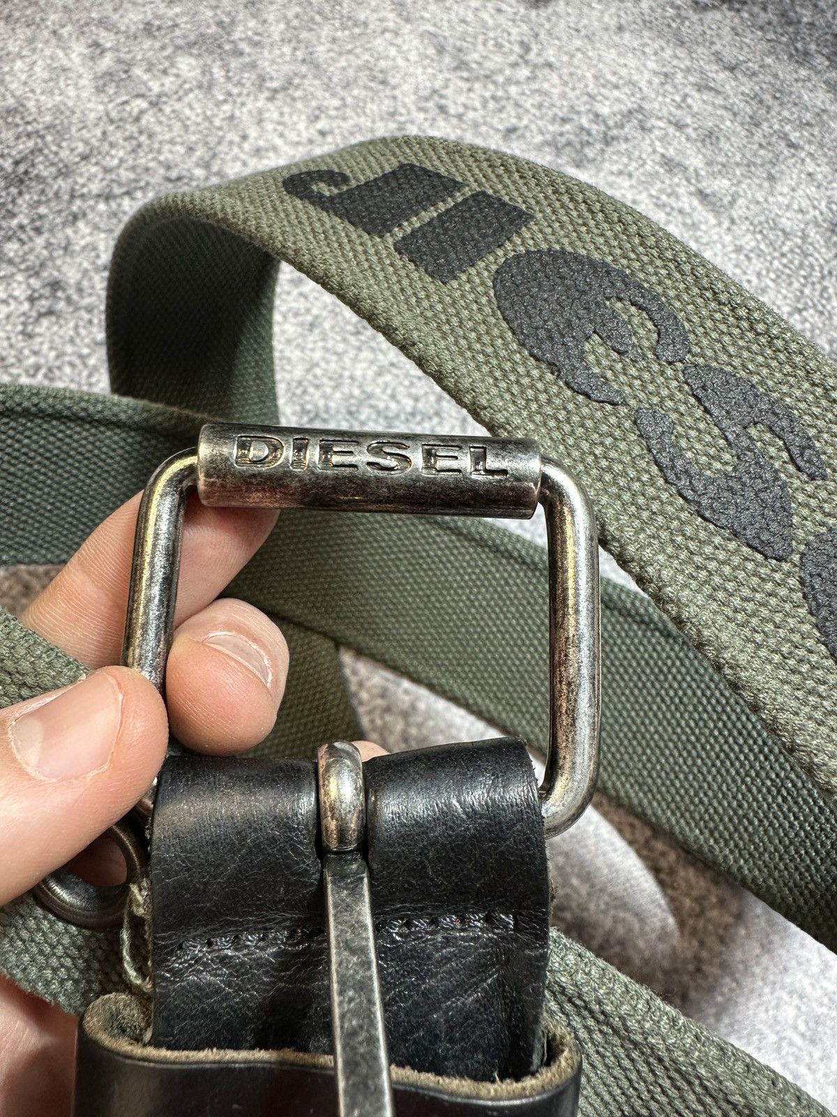 Diesel × Vintage Y2K Vintage Diesel Logo Belts Leather Streetwear Style USA Size ONE SIZE - 2 Thumbnail