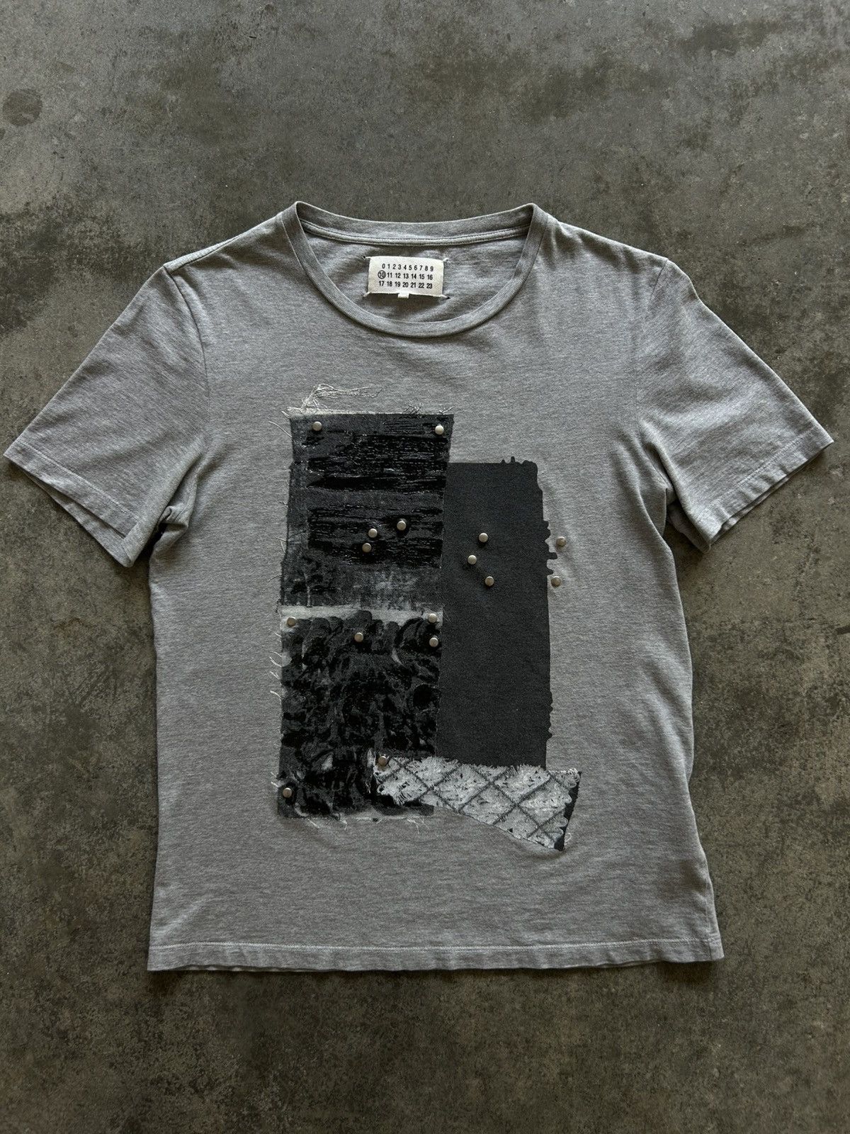 トップス margiela artisanal docking tee トップス margiela artisanal docking tee maison margiela