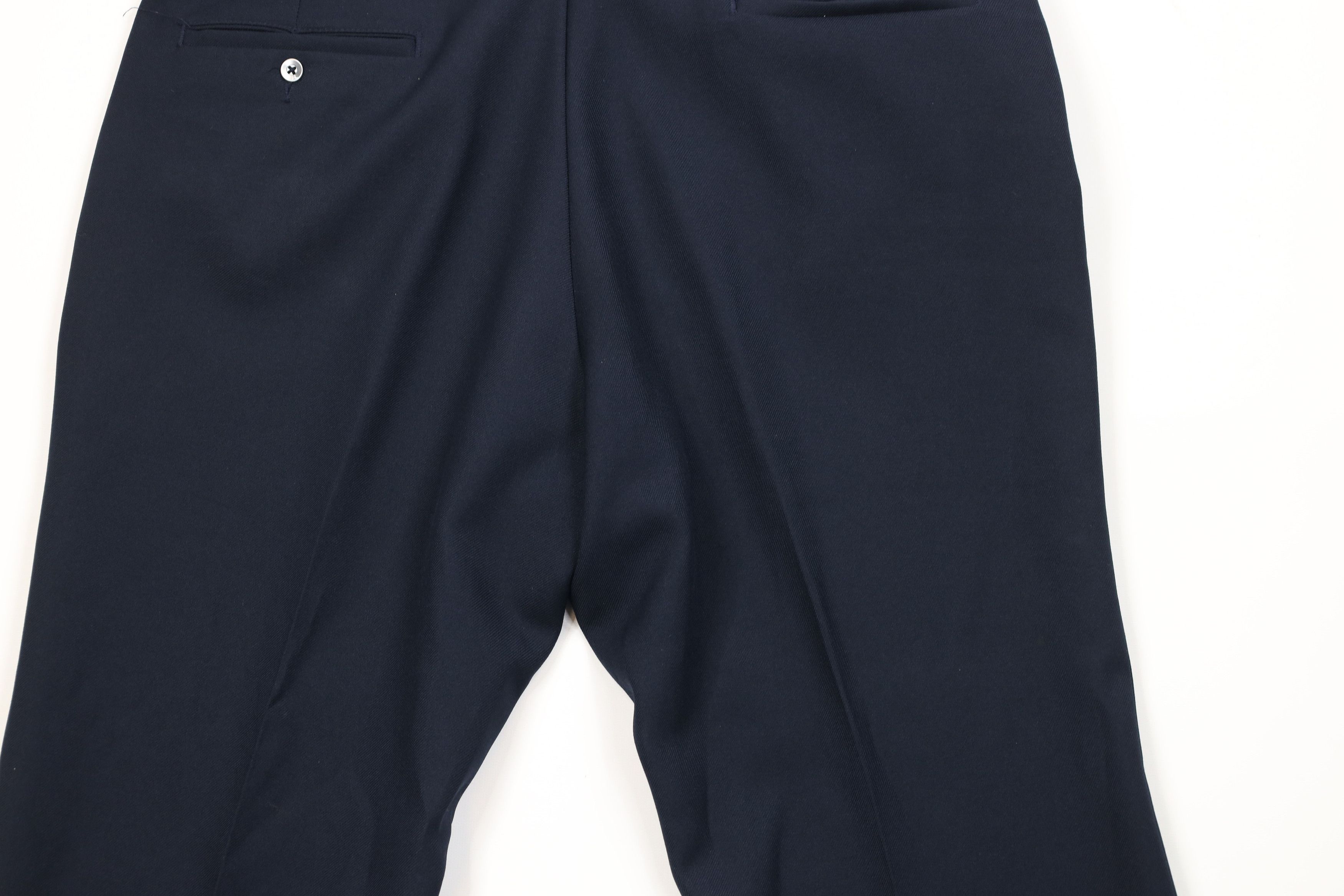 Levi's Vintage 70s Levis Knit Flared Wide Leg Chino Pants Blue USA Size US 36 / EU 52 - 10 Thumbnail