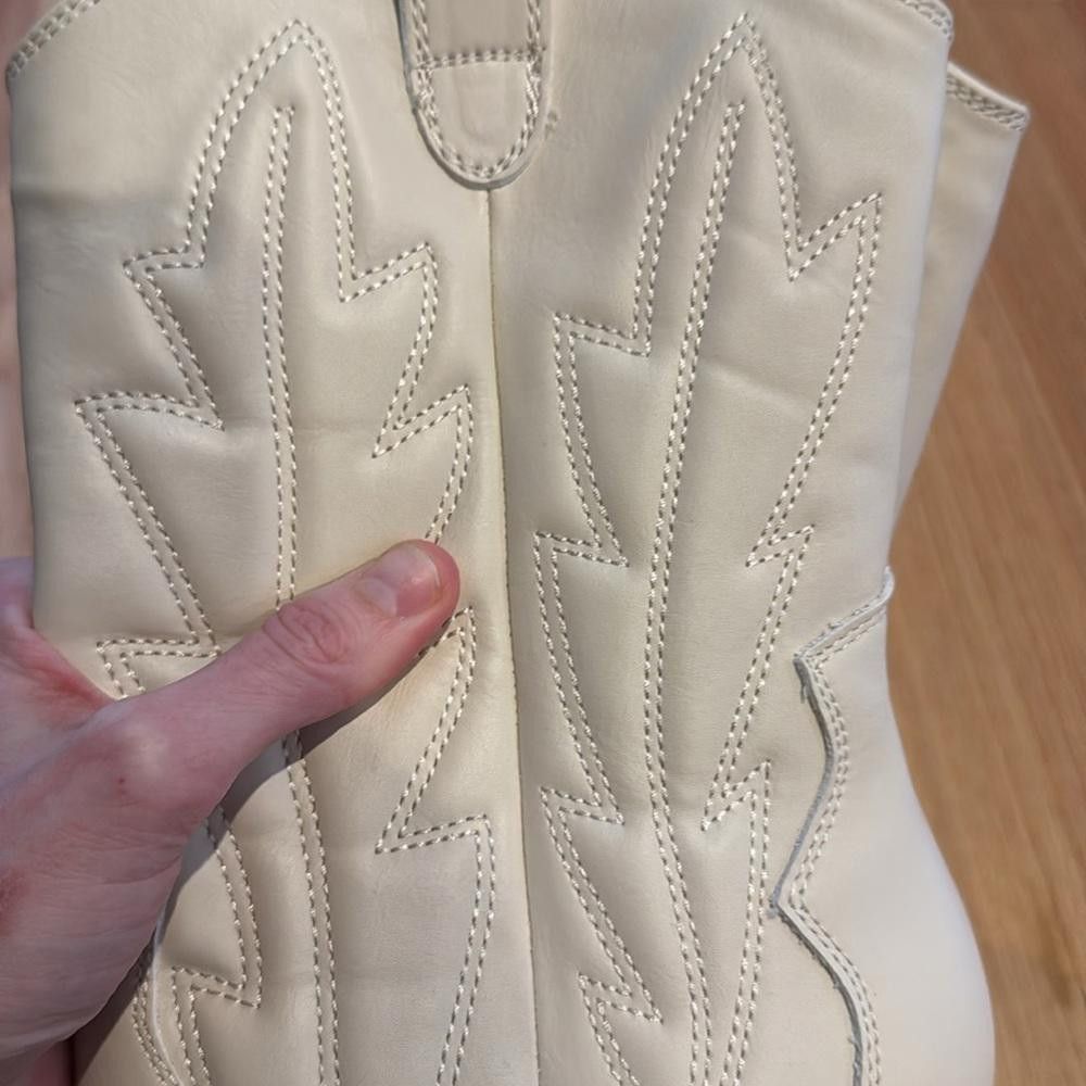 Miansai MIA Raylyn western boot white used size 8.5 Size US 8.5 / IT 38.5 - 9 Thumbnail