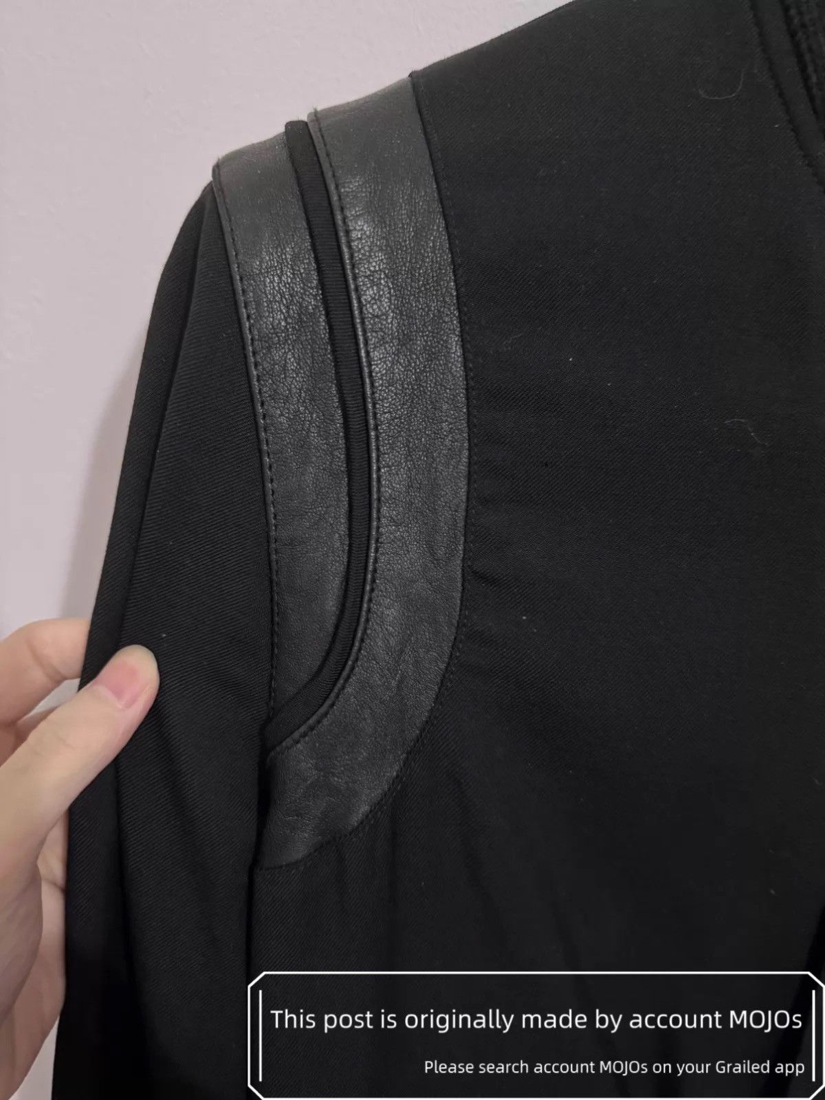 Saint Laurent Paris Sz44 Saint Laurent Paris 15SS Hedi Triple Black Teddy Jacket Size US S / EU 44-46 / 1 - 3 Thumbnail
