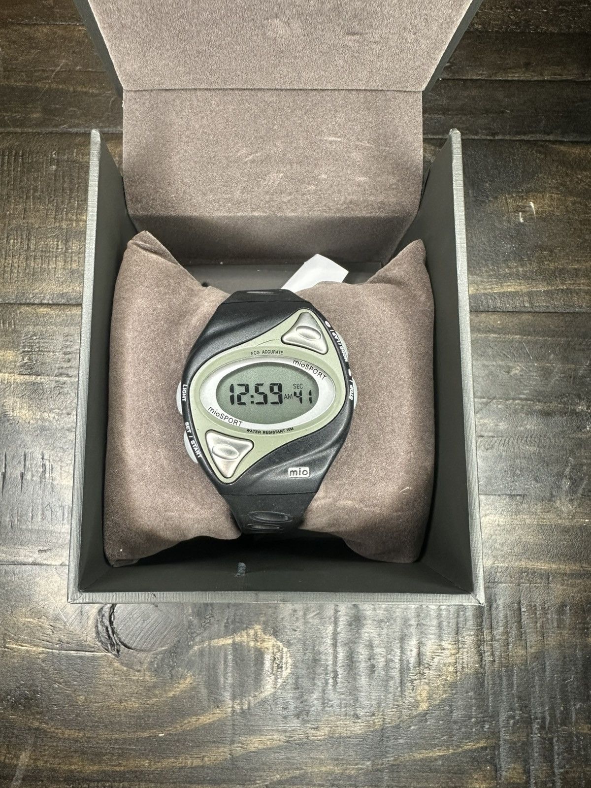 Other Mio Sport Accurate Digital Watch - Black & Green Size ONE SIZE - 1 Thumbnail