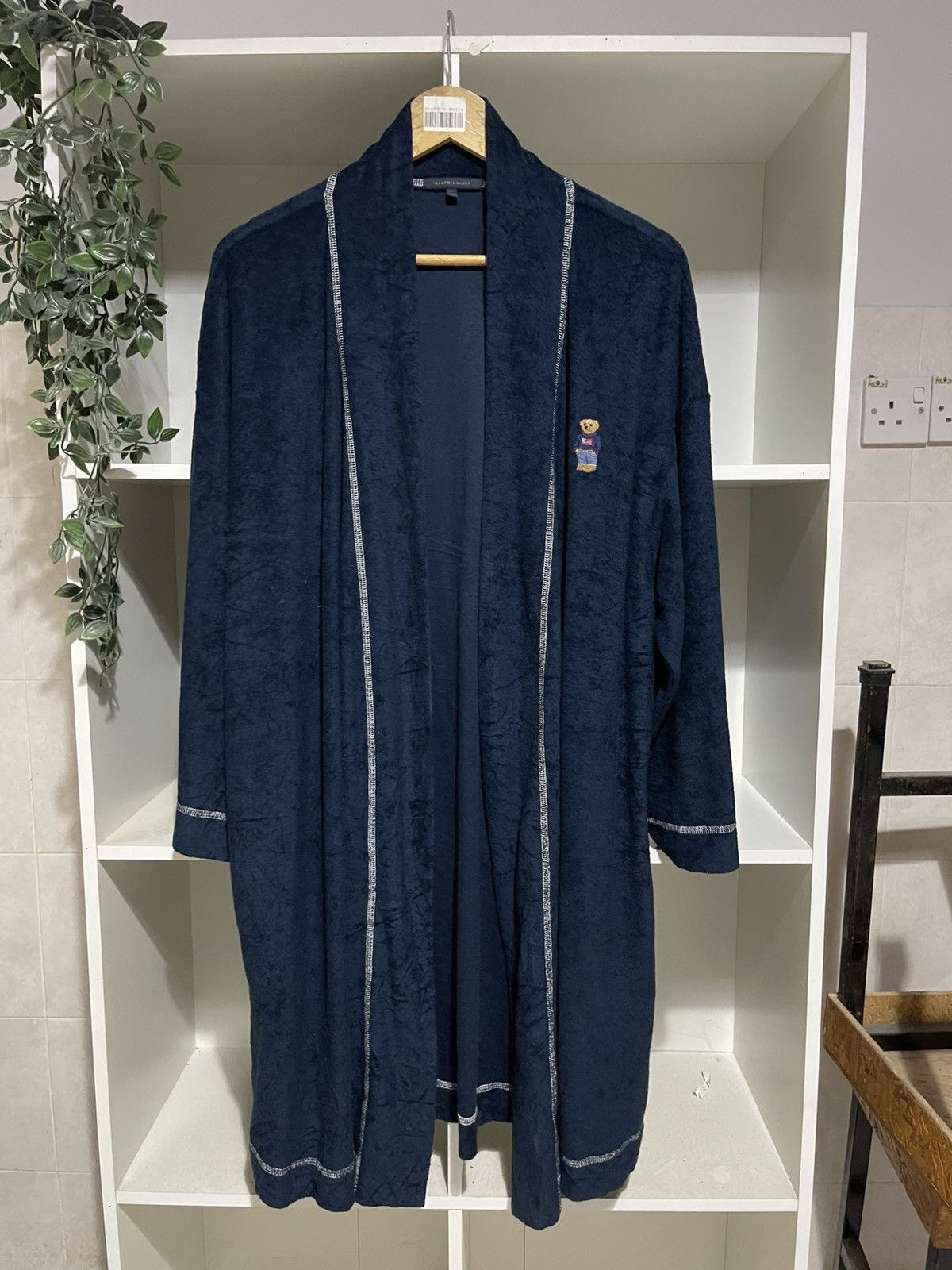 Polo Ralph Lauren Polo Ralph Lauren Polo Bear Logo Sleeping Robe Size US L / EU 52-54 / 3 - 1 Thumbnail