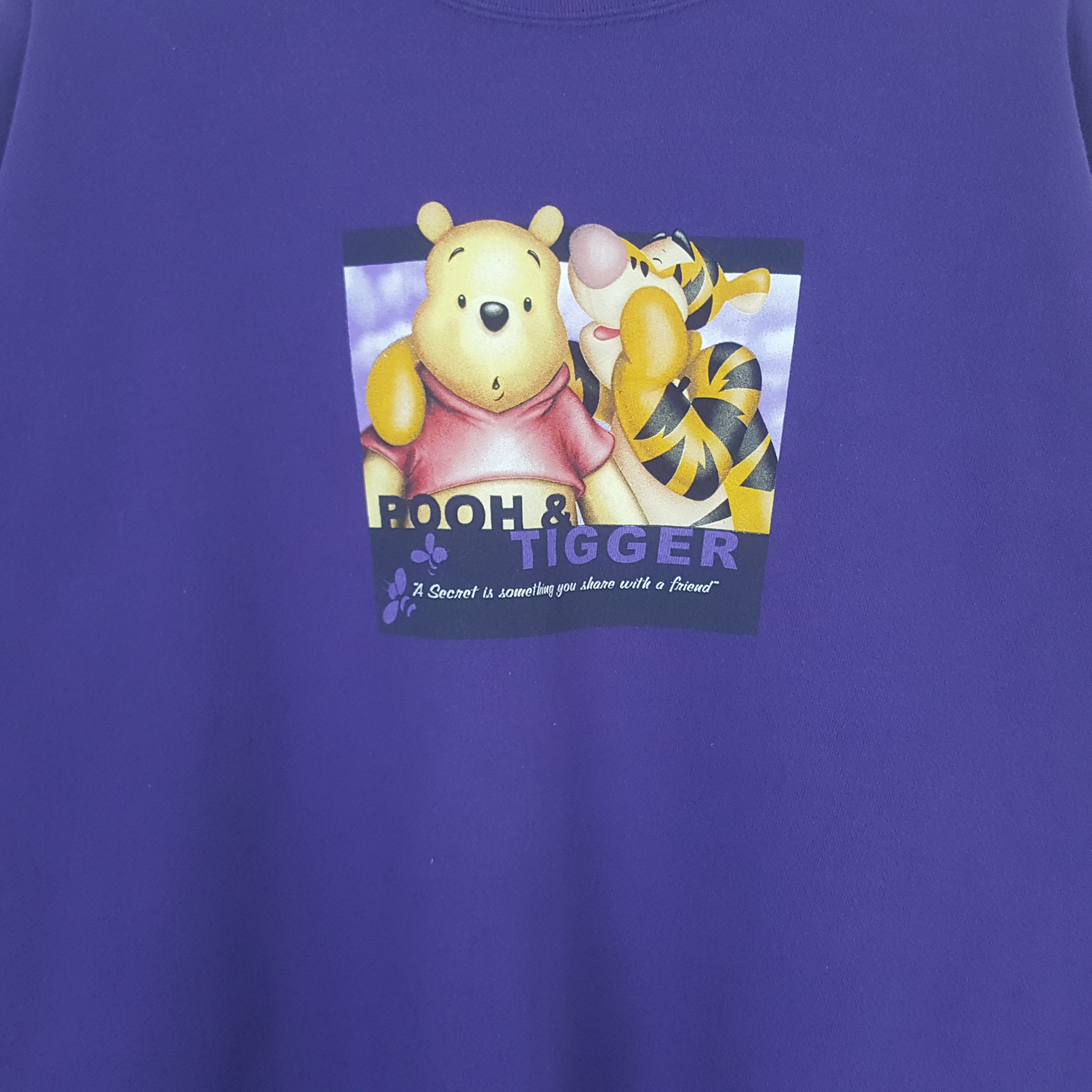 Disney Vintage Pooh & Tigger Cartoon Character Sweatshirt RR6 Size US XXL / EU 58 / 5 - 2 Thumbnail