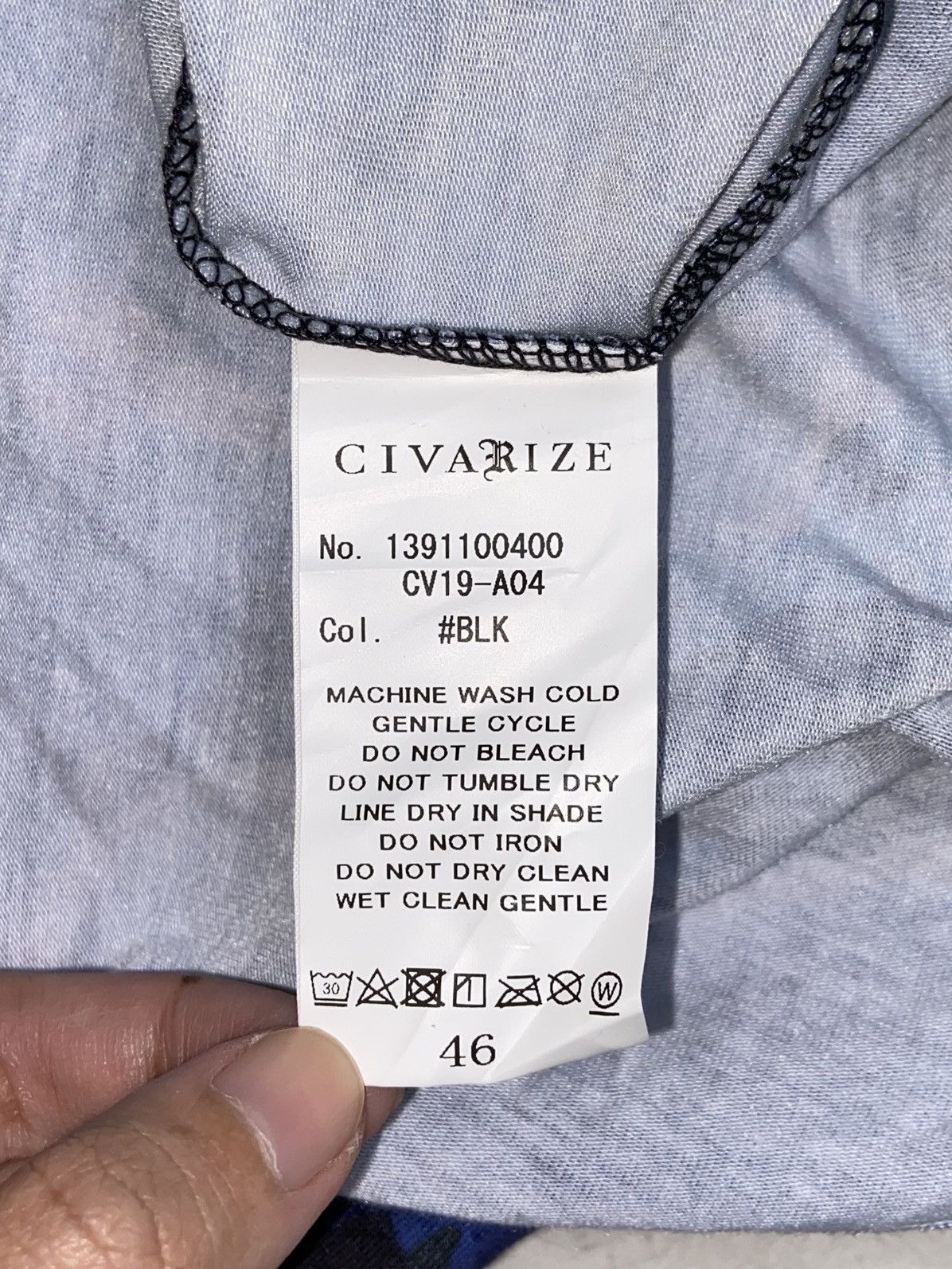 CIVARIZE × GOSTAR DE FUGA × Japanese Brand CIVARIZE Flower Motive T-shirt Size US S / EU 44-46 / 1 - 12 Thumbnail