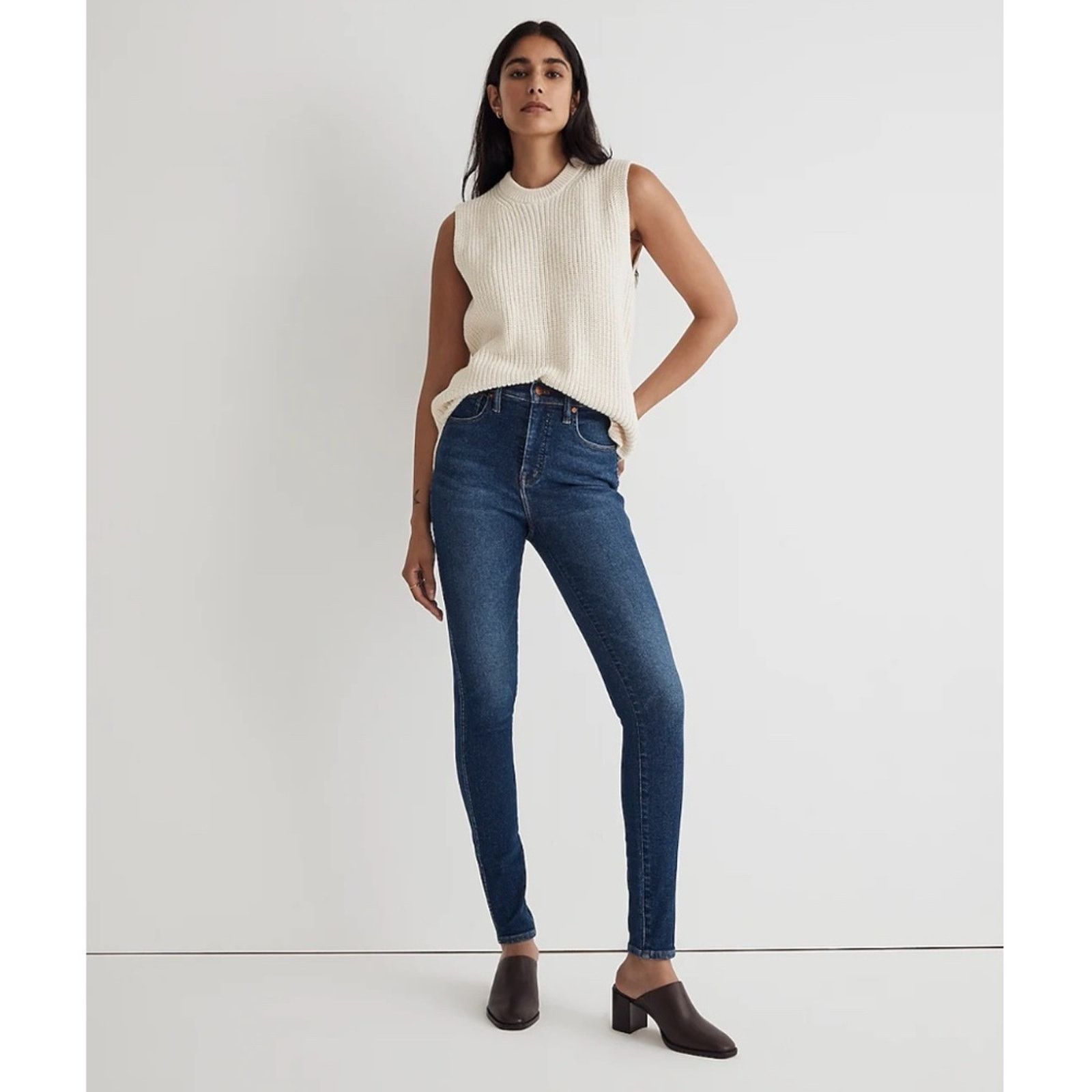 Madewell Madewell 10" High-Rise Skinny Jeans - 26 Size 26" / US 2 / IT 38 - 1 Thumbnail