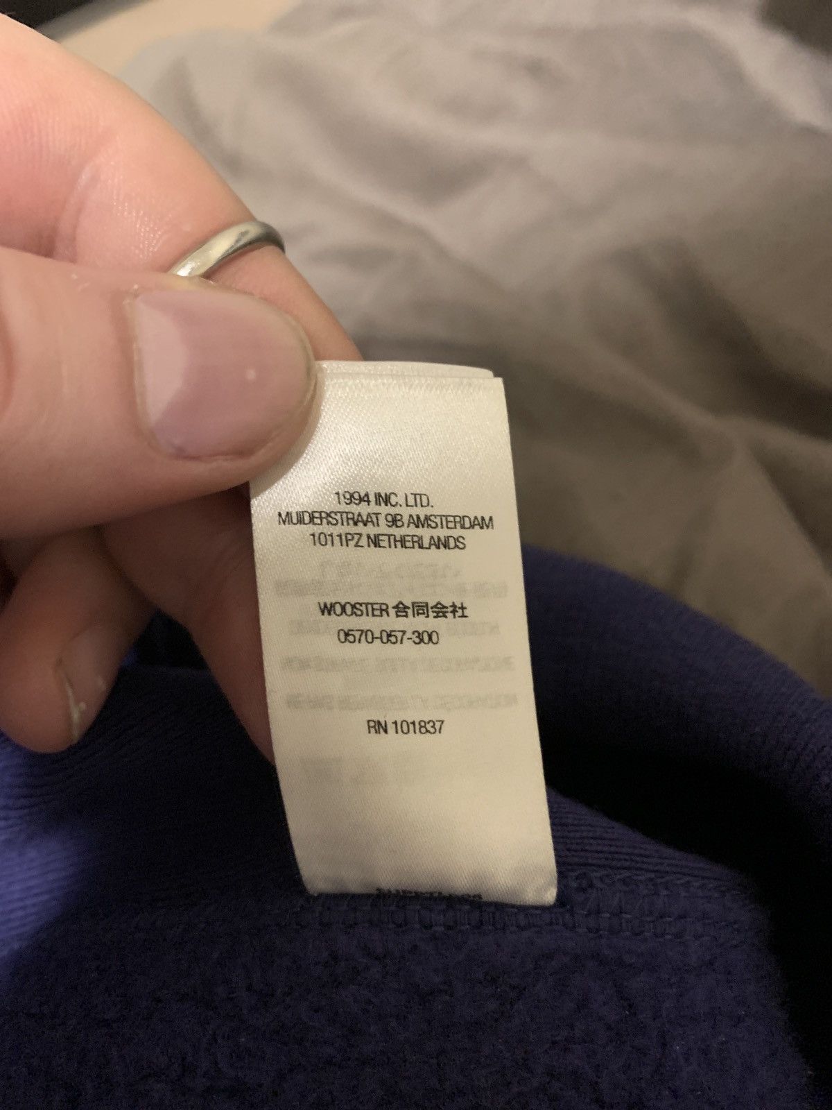 Supreme Box Logo Indigo/Mid blue/purple Size US XL / EU 56 / 4 - 10 Thumbnail