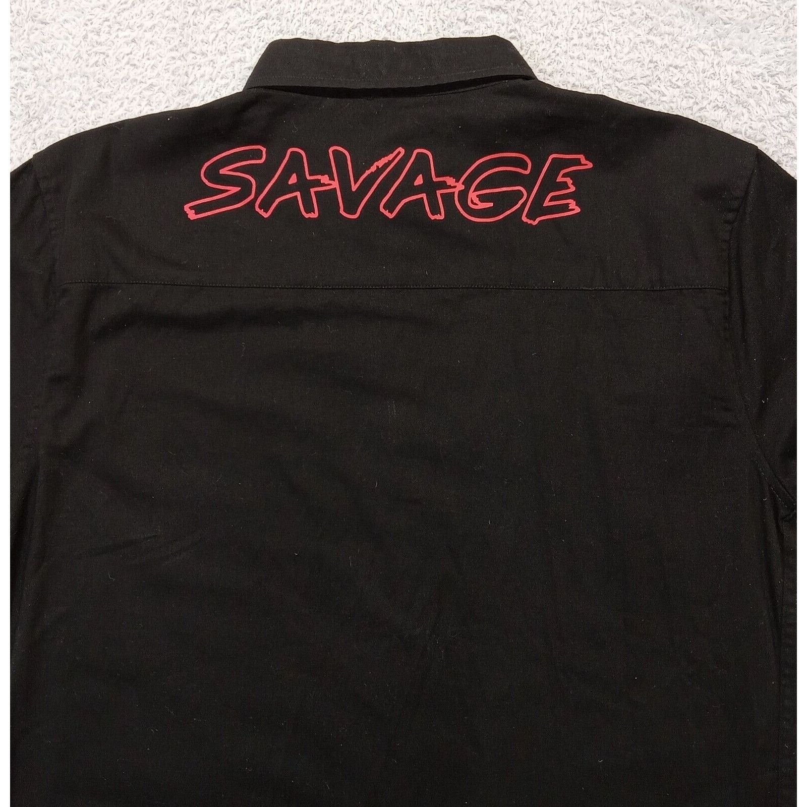 & Other Stories Triumph Shirt XL Men's Tragedy Savage Pro Racing Button Up Size US XL / EU 56 / 4 - 3 Thumbnail