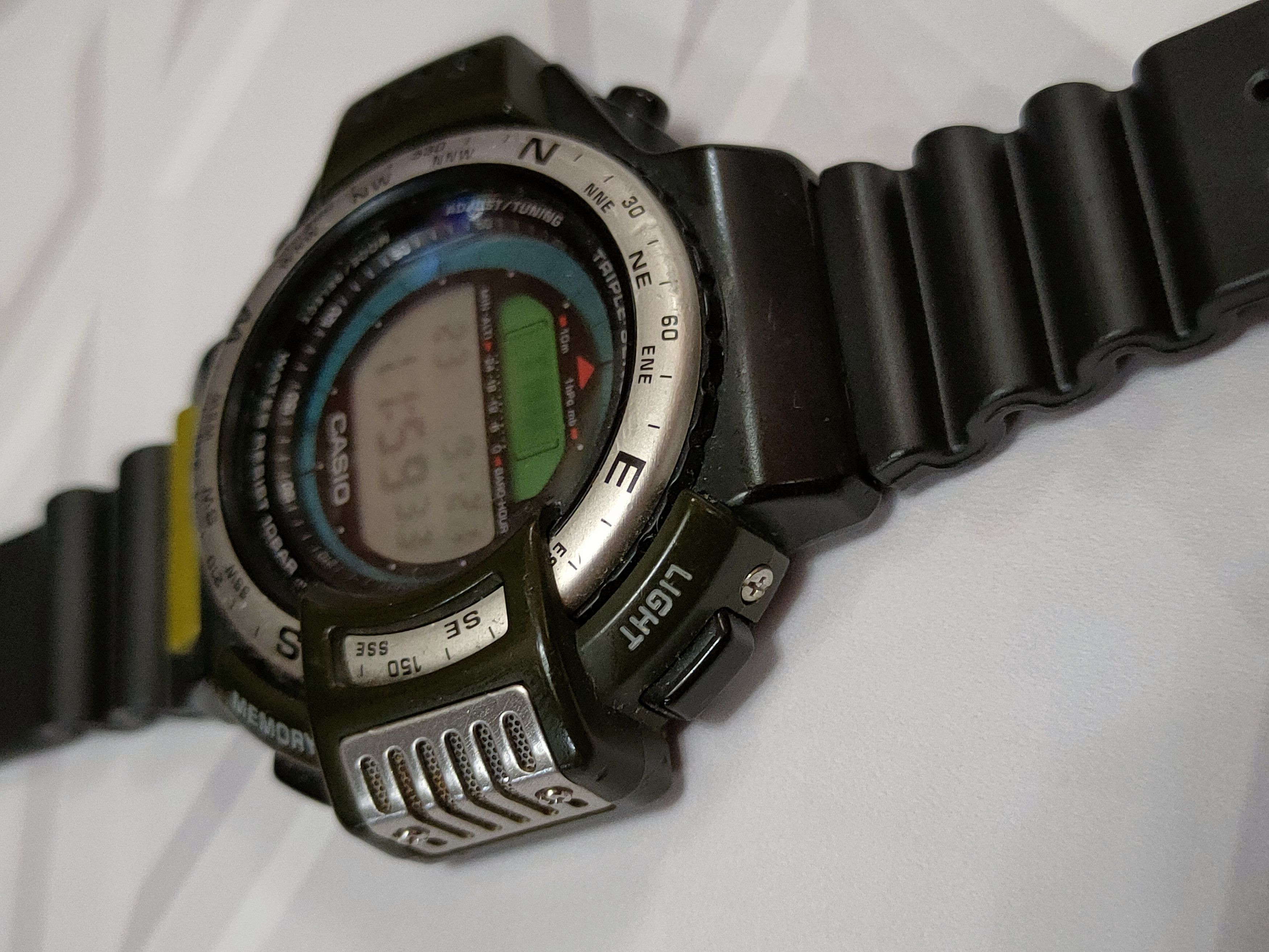 Casio DL Casio Protrek triple sensor ATC 1100 Japan vintage watch Size ONE SIZE - 12 Thumbnail