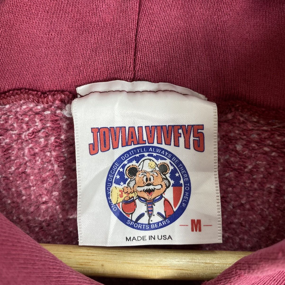 Vintage Vintage 90s Jovial Vivfy 5 Snowboard Bear Hoodie USA Made M Size US M / EU 48-50 / 2 - 6 Thumbnail
