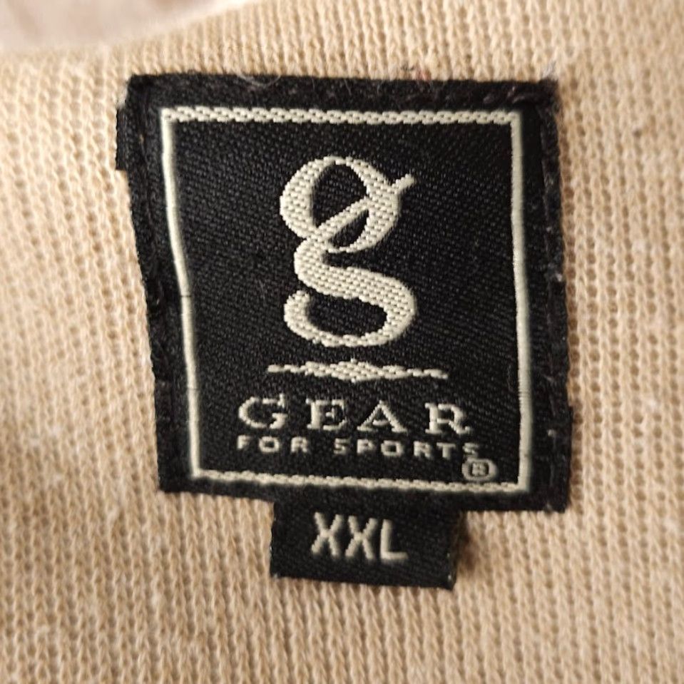 Vintage VINTAGE Gear For Sports Jackson Hole Sweater Mens 2XL Beige 90s Ski Travel Destination Travel Mens Sweater Size US XXL / EU 58 / 5 - 5 Thumbnail