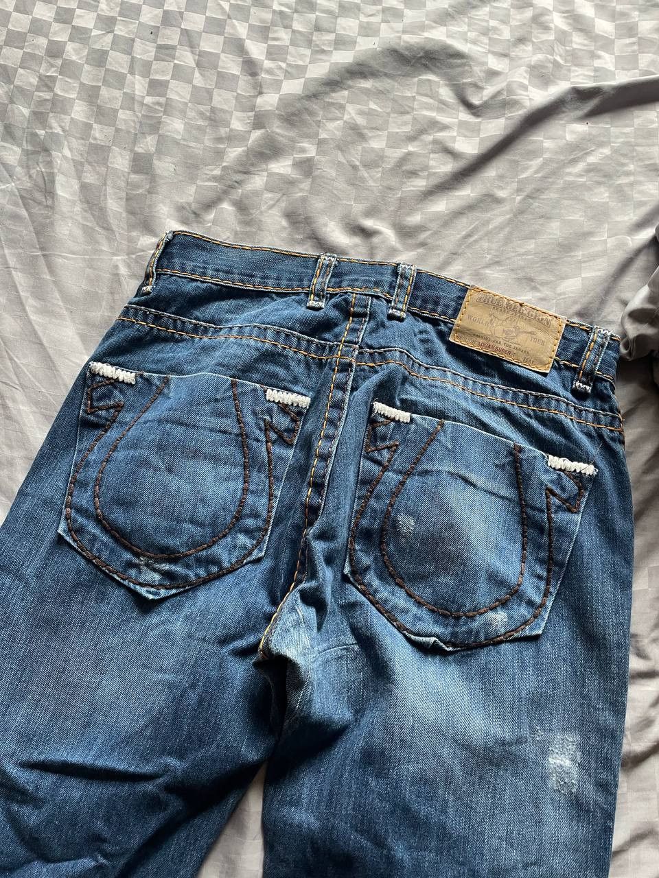 True Religion Hype Vintage True Religion Jeans Faded Denim Y2K Size US 32 / EU 48 - 3 Thumbnail