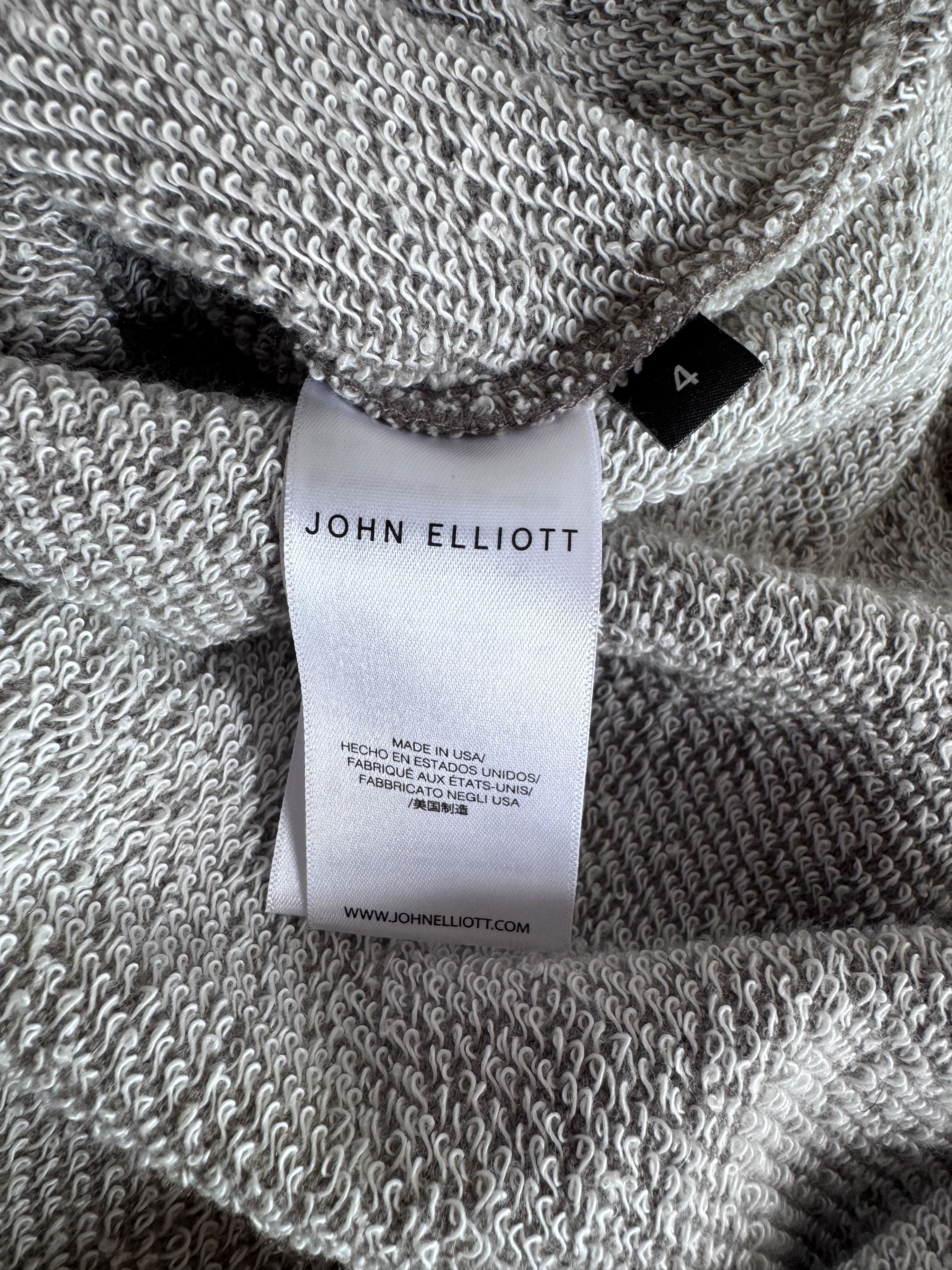 John Elliott John Elliott Spec Wool 1/4 Zip Pullover Moss Grey Size 4 USA Size US XL / EU 56 / 4 - 6 Thumbnail