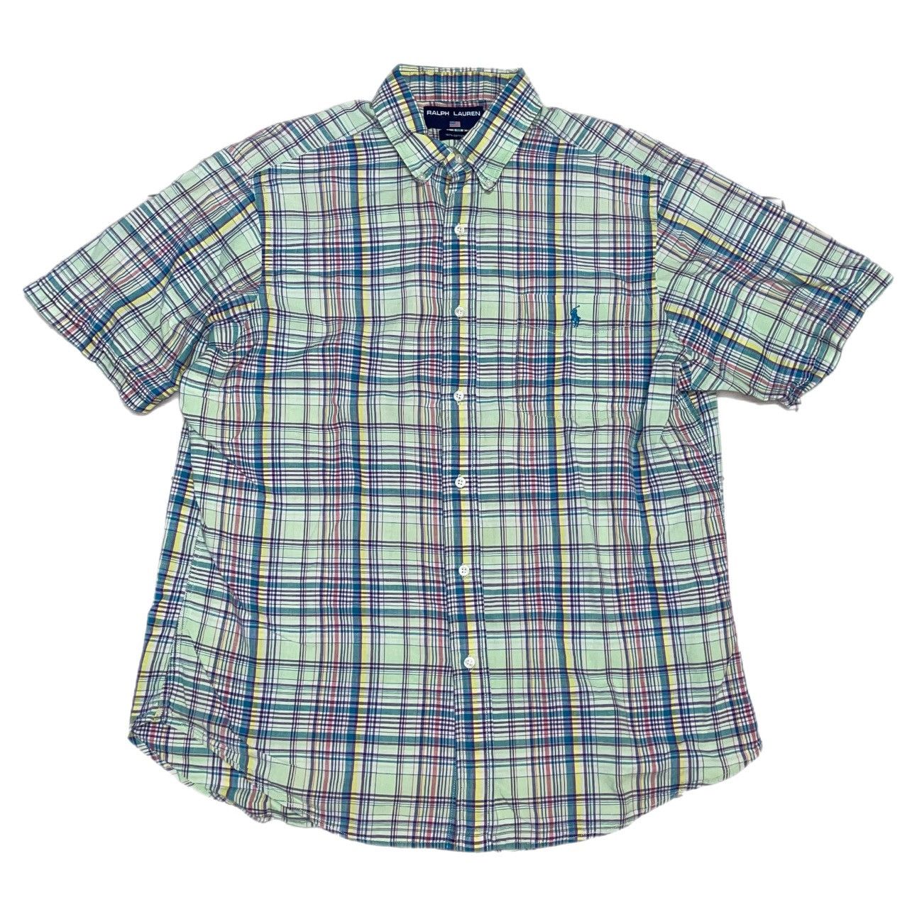 Polo Sport Plaid Button Up